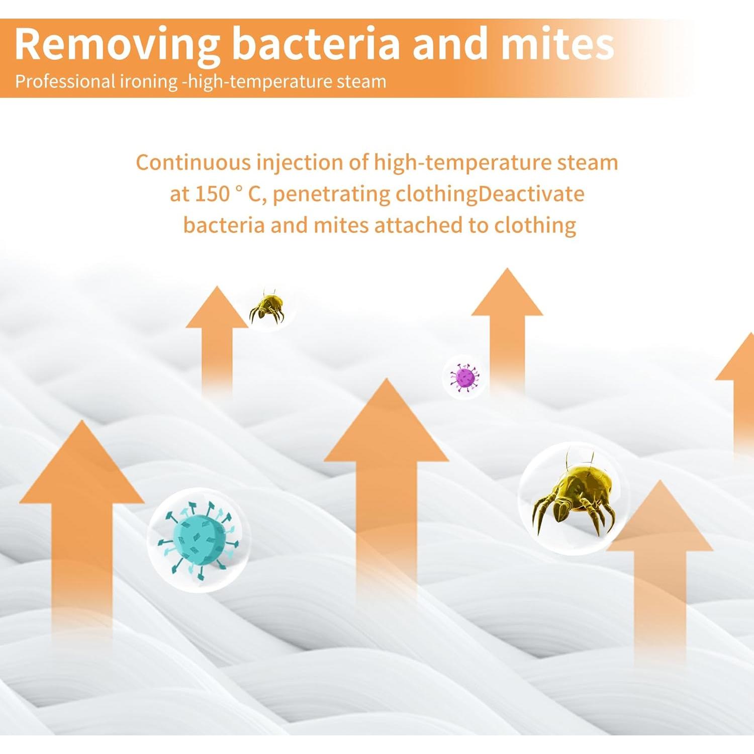 Vaporizador de Mano Huihong 1000W 100ml Blanco 2-en-1