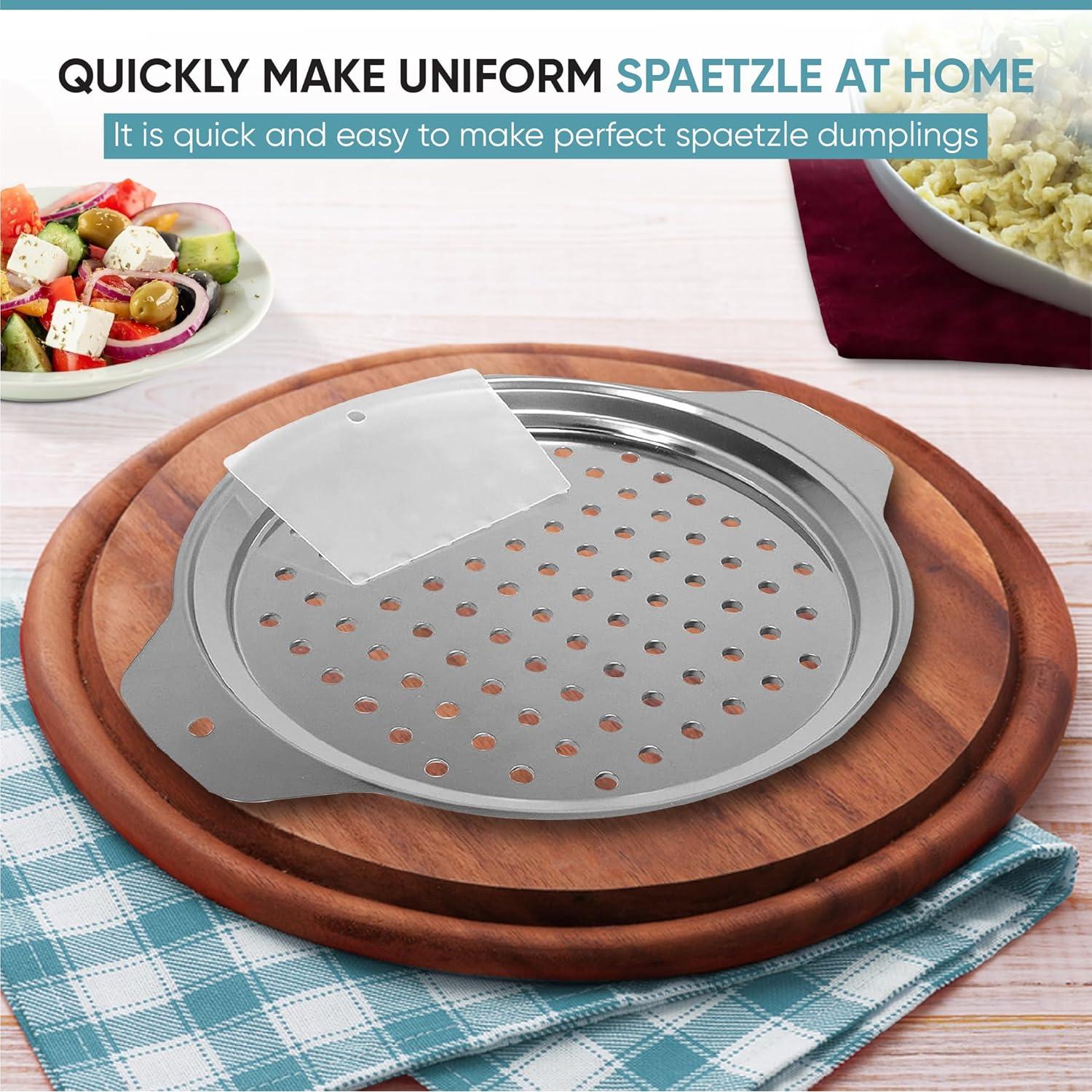 Prensa de Spaetzle Zoie + Chloe Acero Inoxidable 27.1 cm