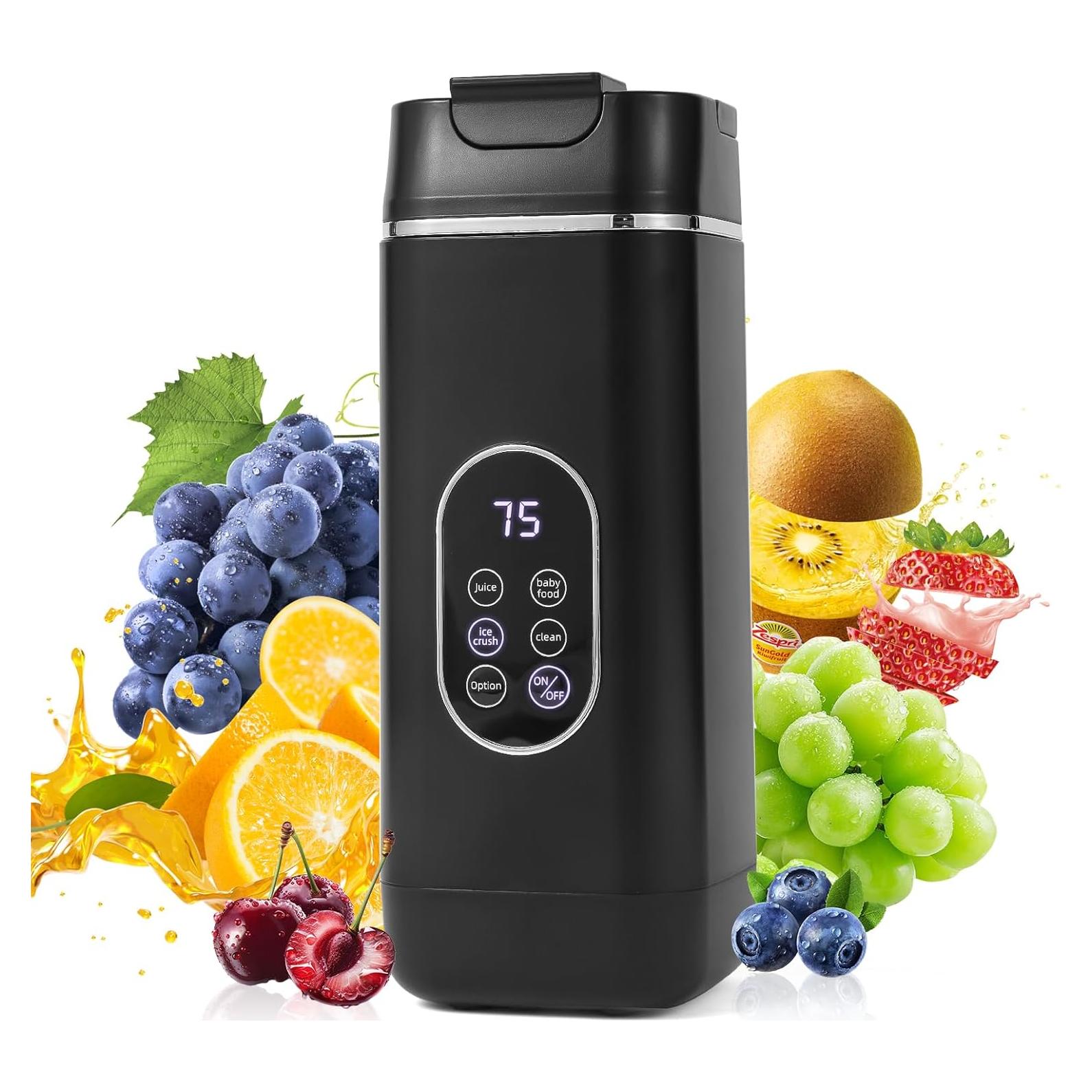 Licuadora Personal Portátil AOVSTVES 420ml USB Recargable