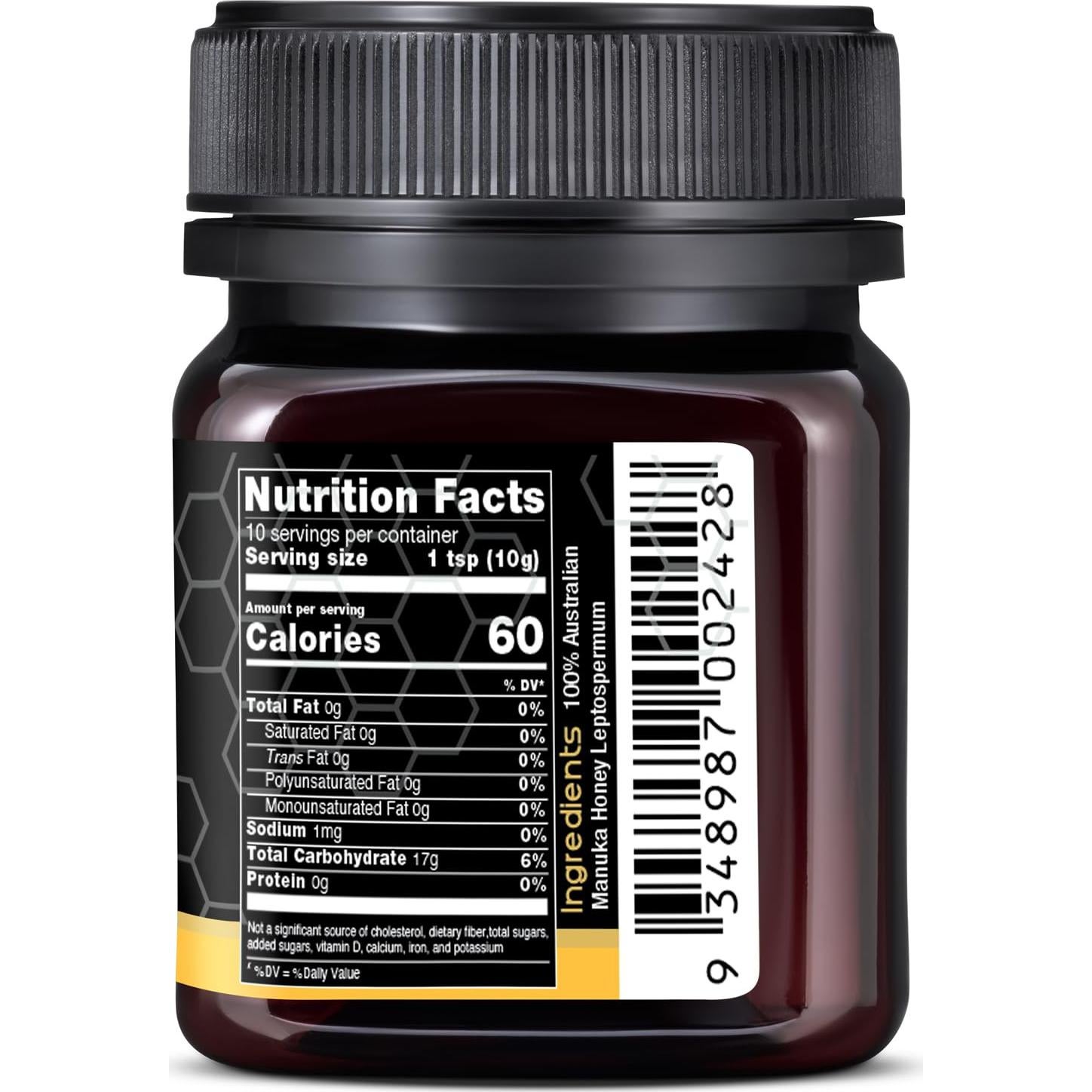 Miel Manuka Cruda Nature's Gold MGO 514+ 99.22g Pura Australiana