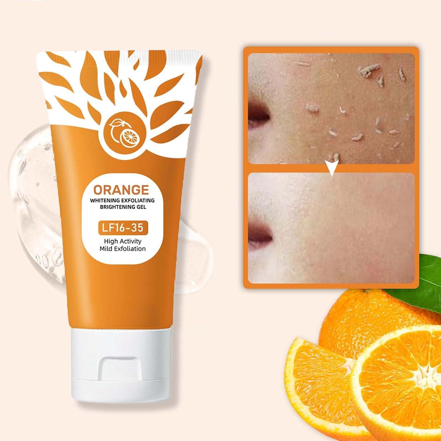 Gel Exfoliante Facial y Corporal NwxuNt 48g - Enzimas Naranjas