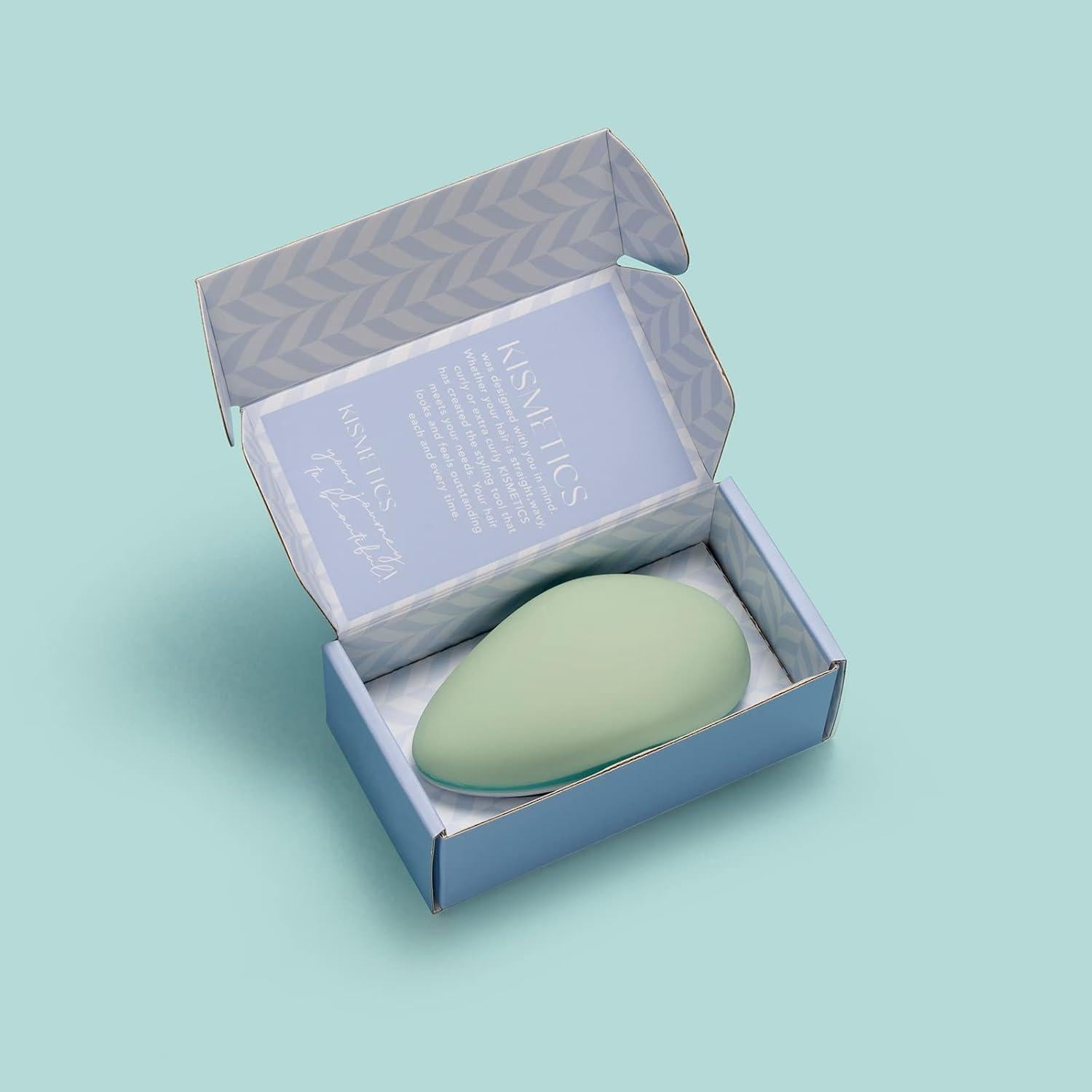 Cepillo desenredador KISMETICS Aqua con agarre ergonómico