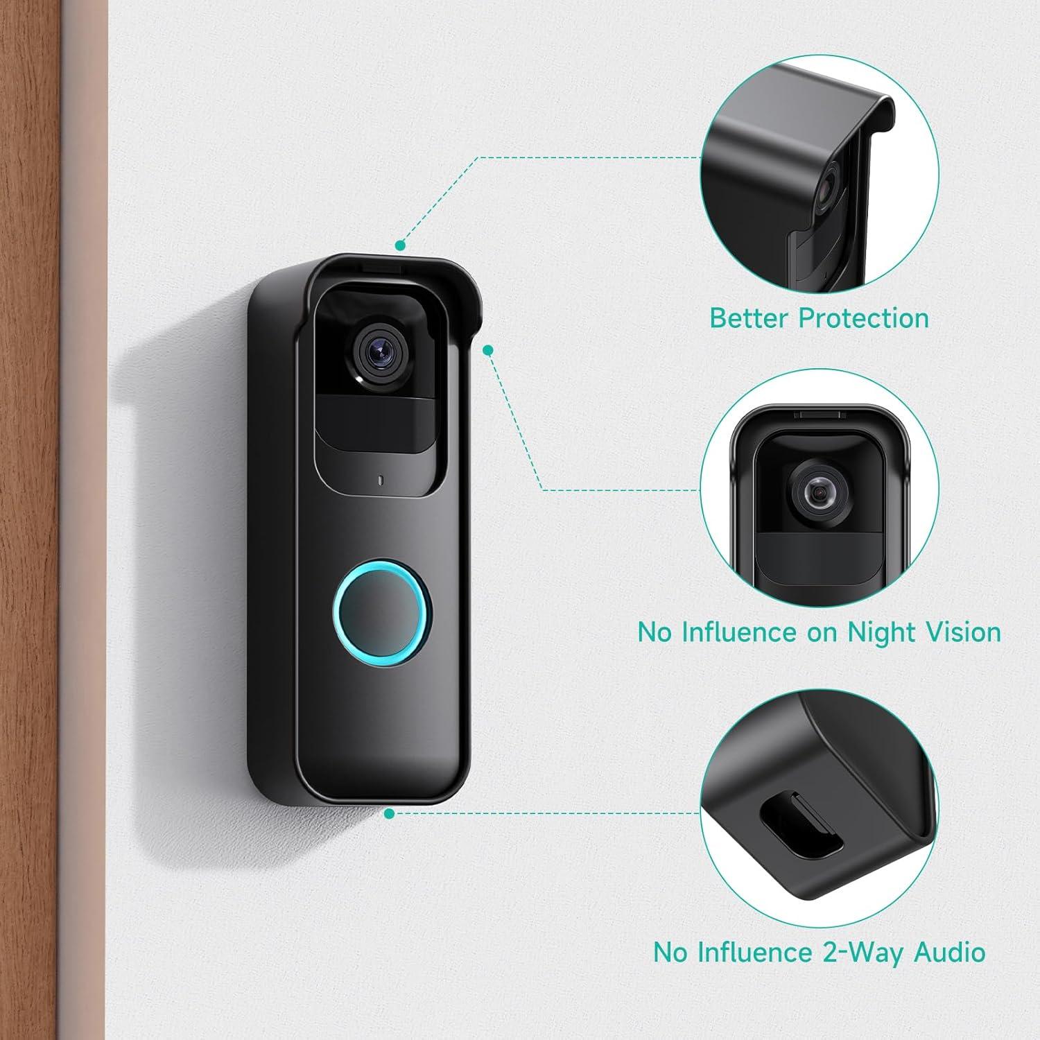 Soporte Adhesivo para Puerta OLAIKE para Timbre Blink