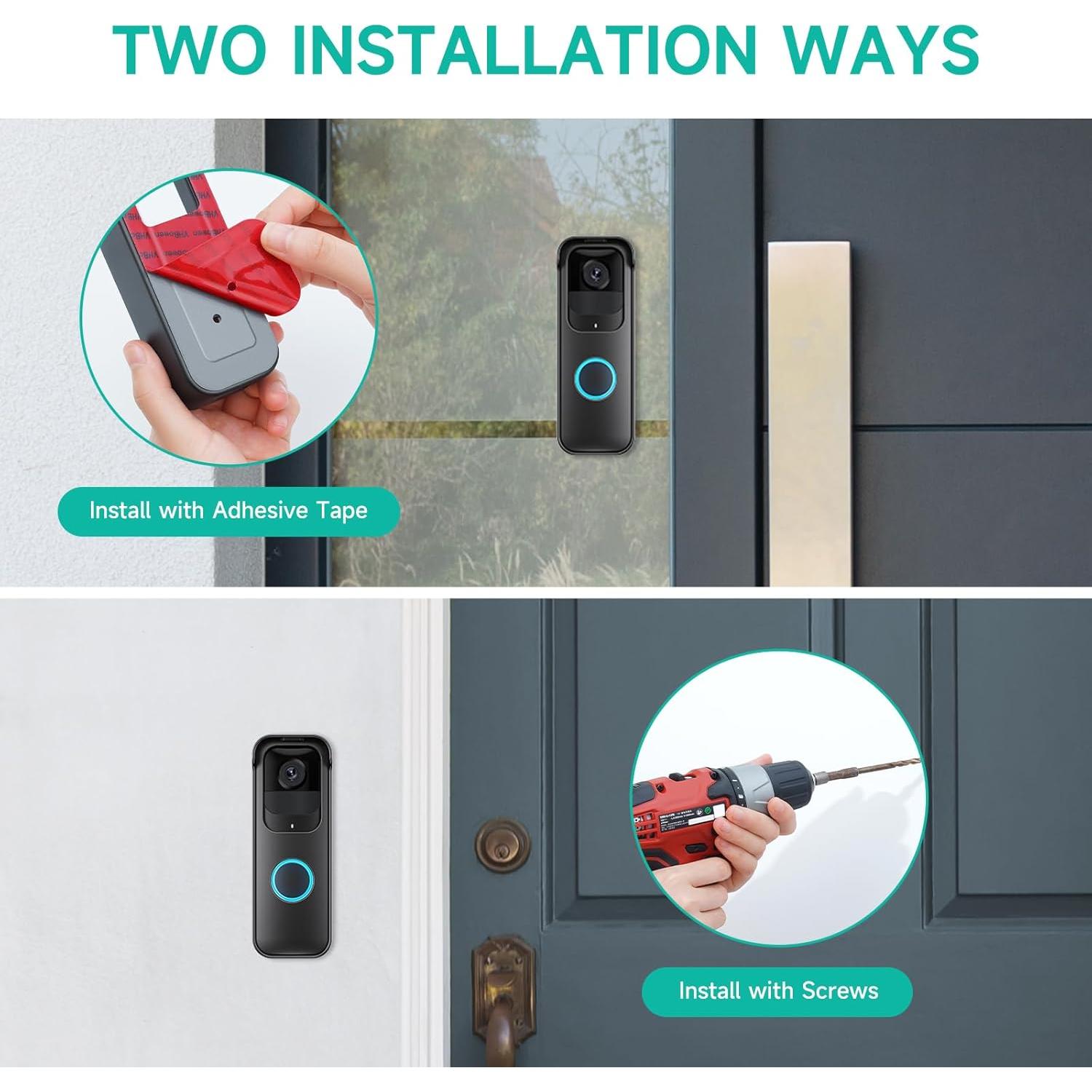 Soporte Adhesivo para Puerta OLAIKE para Timbre Blink