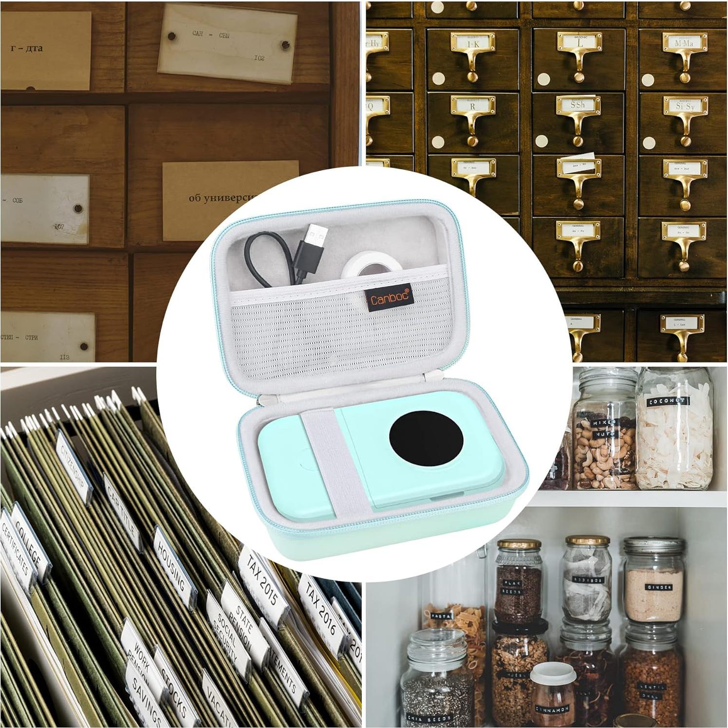 Funda Dura Canboc para Impresora de Etiquetas Phomemo D30 D35