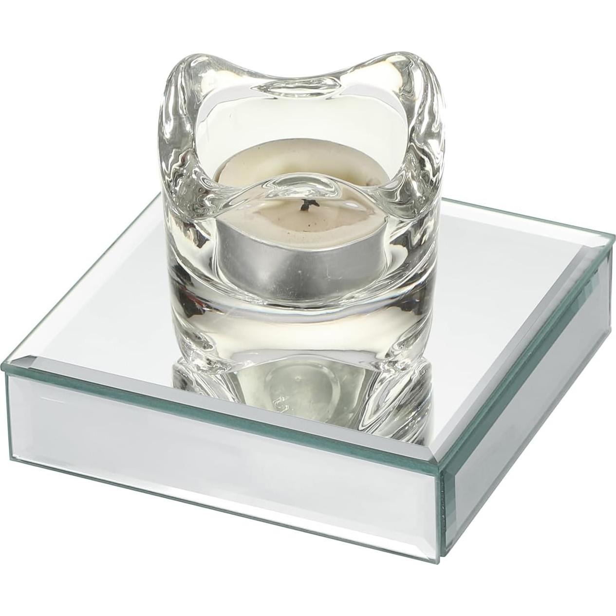 Soportes de Exhibición Espejados Hipiwe - 2 Paquetes 10 cm