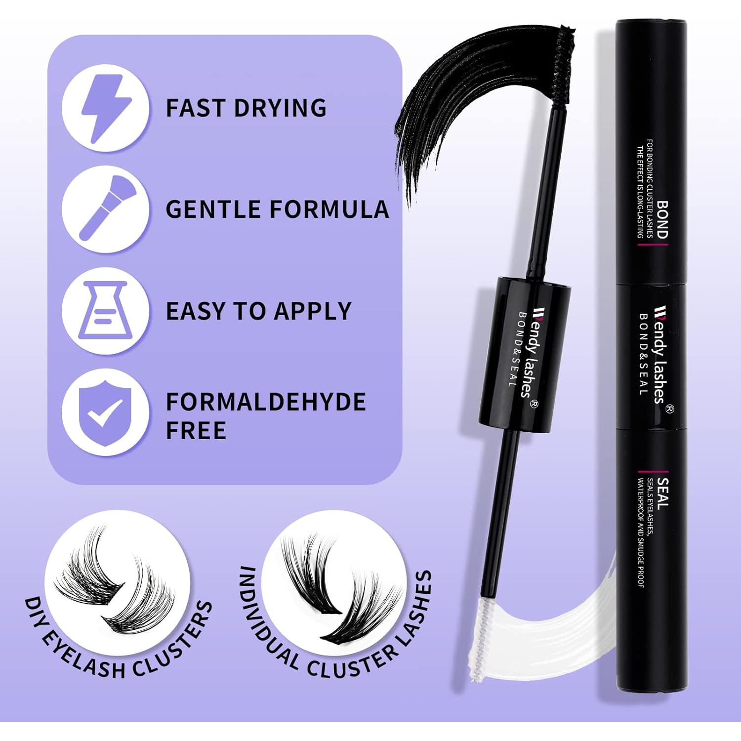 Kit de Extensiones de Pestañas WENDY LASHES 240 Piezas