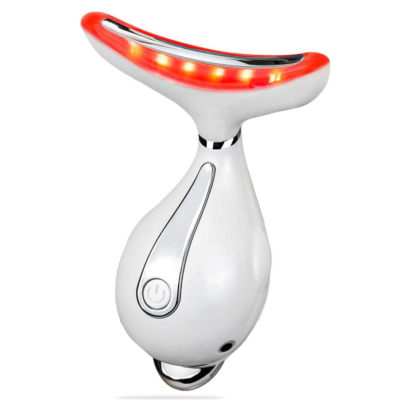 Masajeador Facial y de Cuello IOBTY con Luz LED y Calor