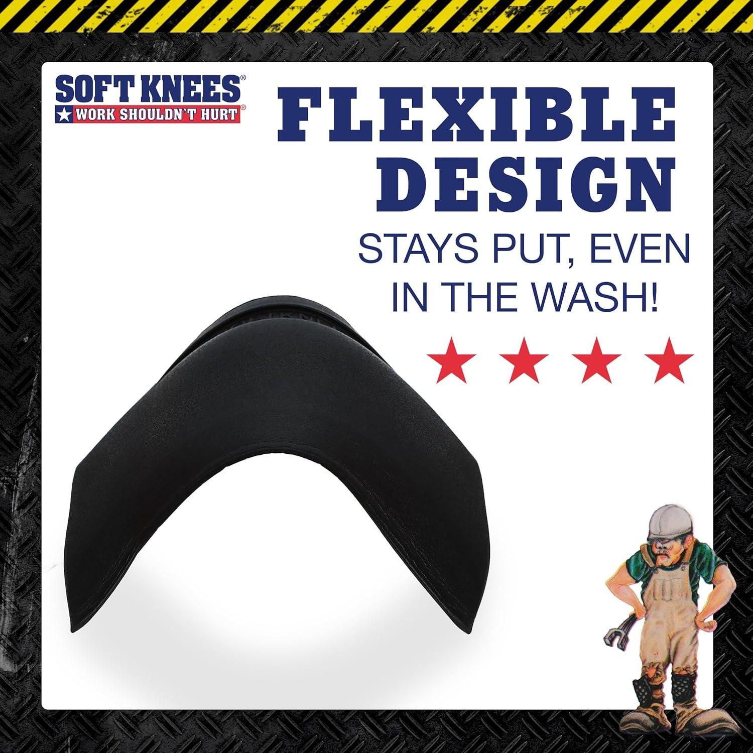 Rodilleras suaves sin correa Working Concepts 15.24x22.86 cm