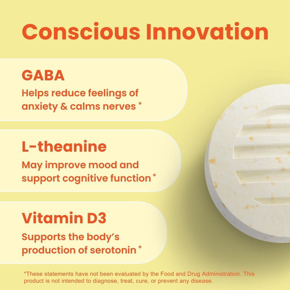 Caramelos Calmantes NeuroGum Limón Miel 72 Piezas GABA L-Teanina