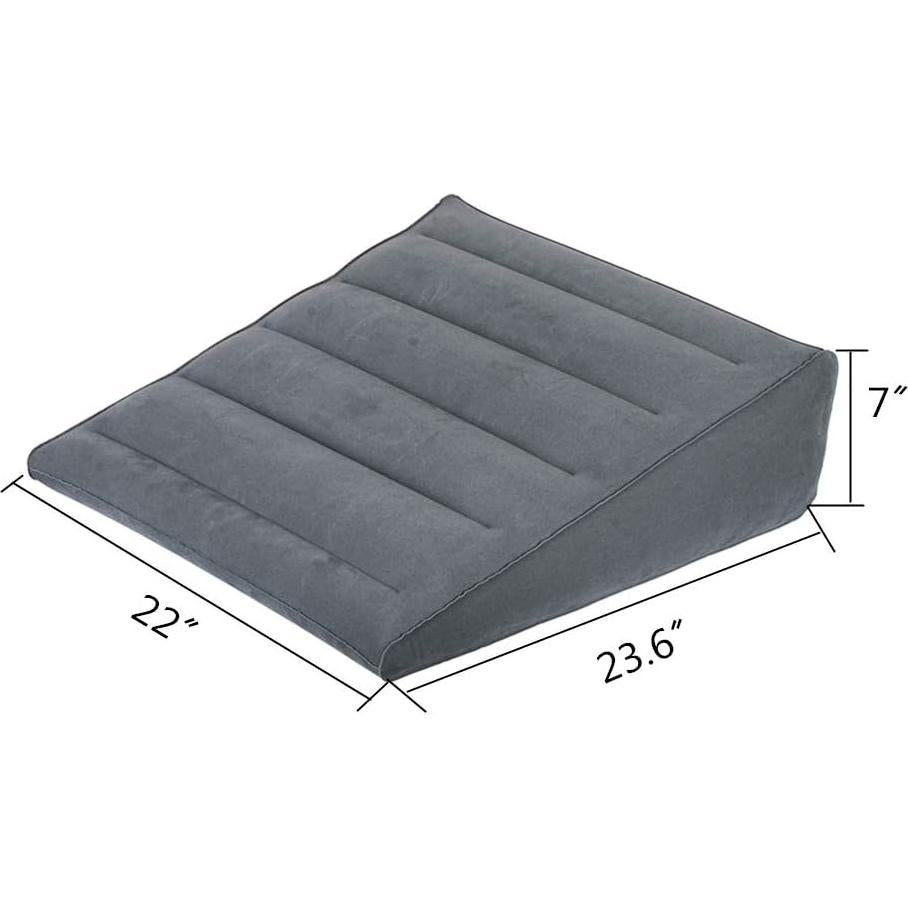Almohada Inflable Cuña WEY&FLY 60x55.9 cm Ligera y Portátil