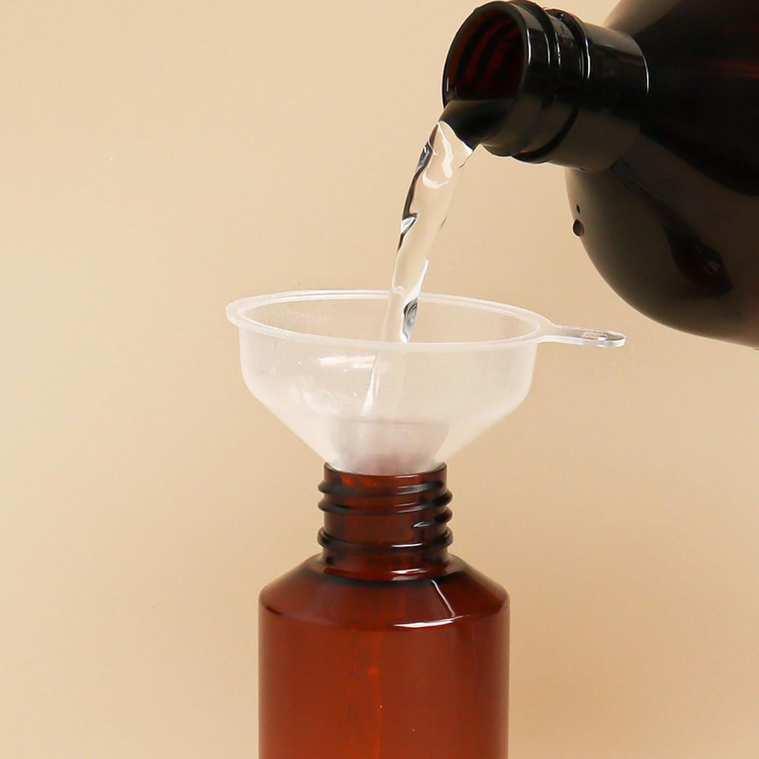 Paquete de 6 Mini Embudos de Polietileno SBYURE 8mm