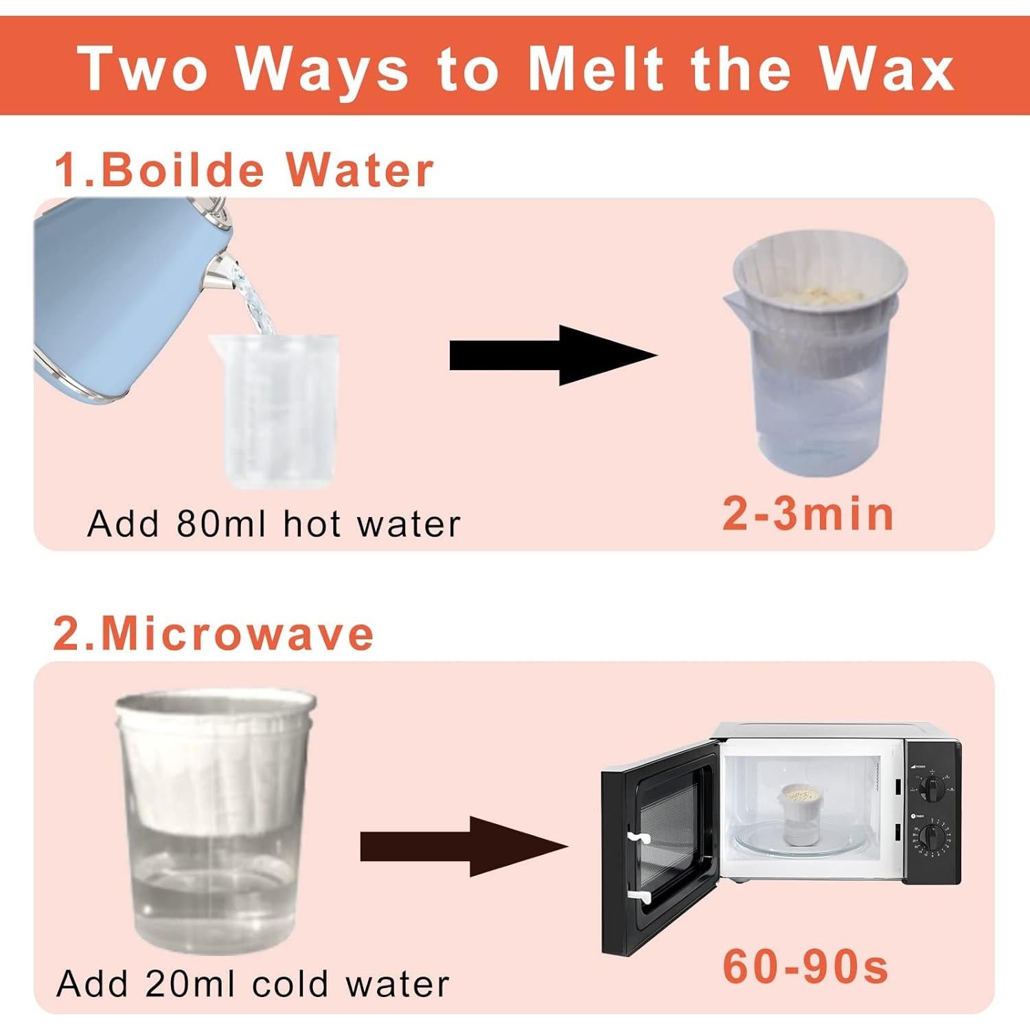 Kit de Cera para Nariz y Oídos ANREACHO 100g - Indoloro y Efectivo