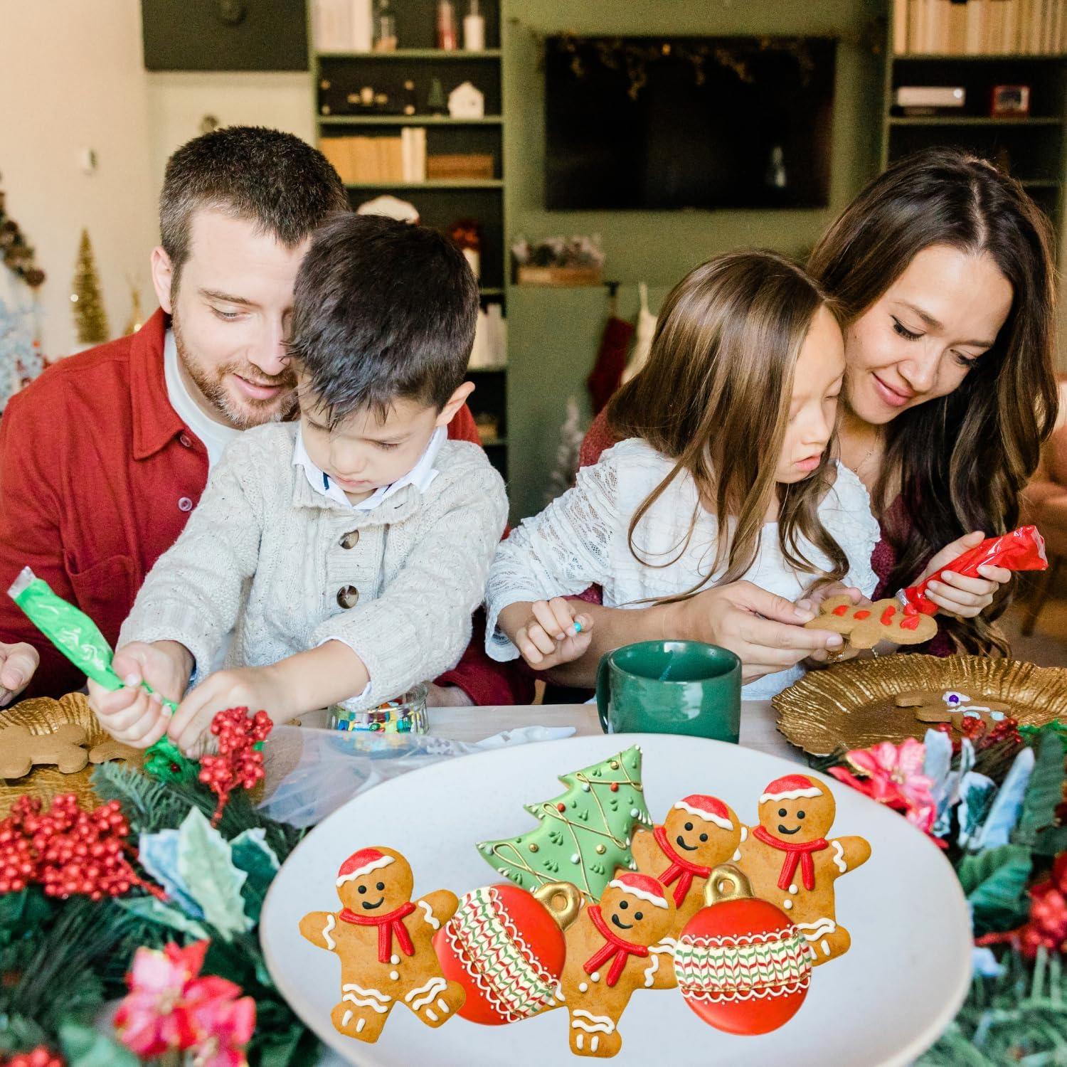 Set de 4 Cortadores de Galletas de Navidad KAISHANE - Acero Inoxidable