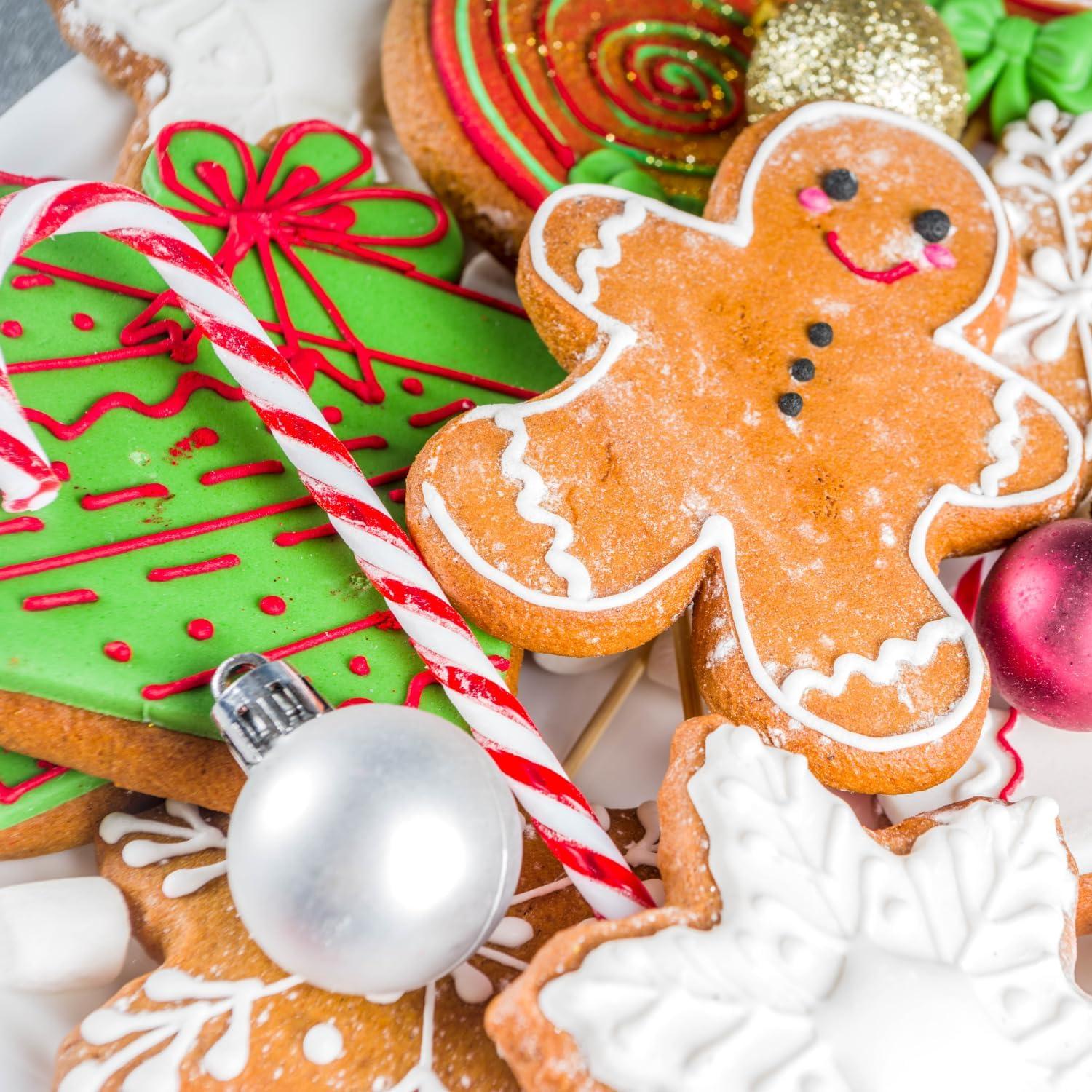 Set de 4 Cortadores de Galletas de Navidad KAISHANE - Acero Inoxidable