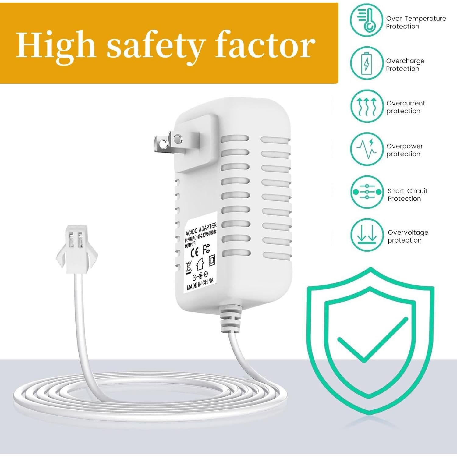 Cargador 13.3V SYFLYH para Motor Somfy Sonesse ST30/R28