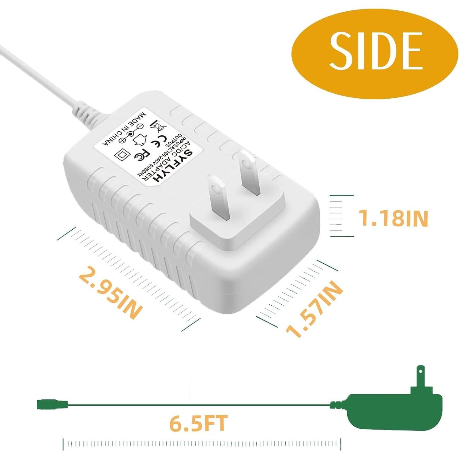 Cargador 13.3V SYFLYH para Motor Somfy Sonesse ST30/R28