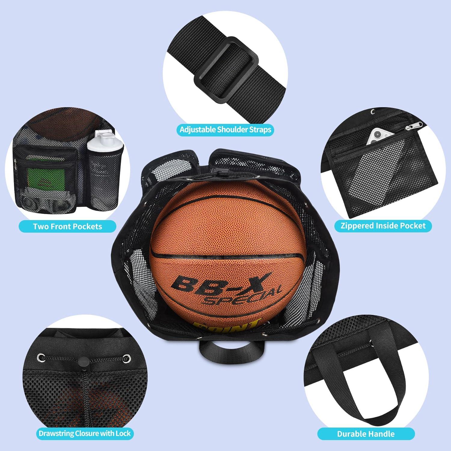 Mochila Deportiva Mildbeer Grande 23.6L Malla Negra