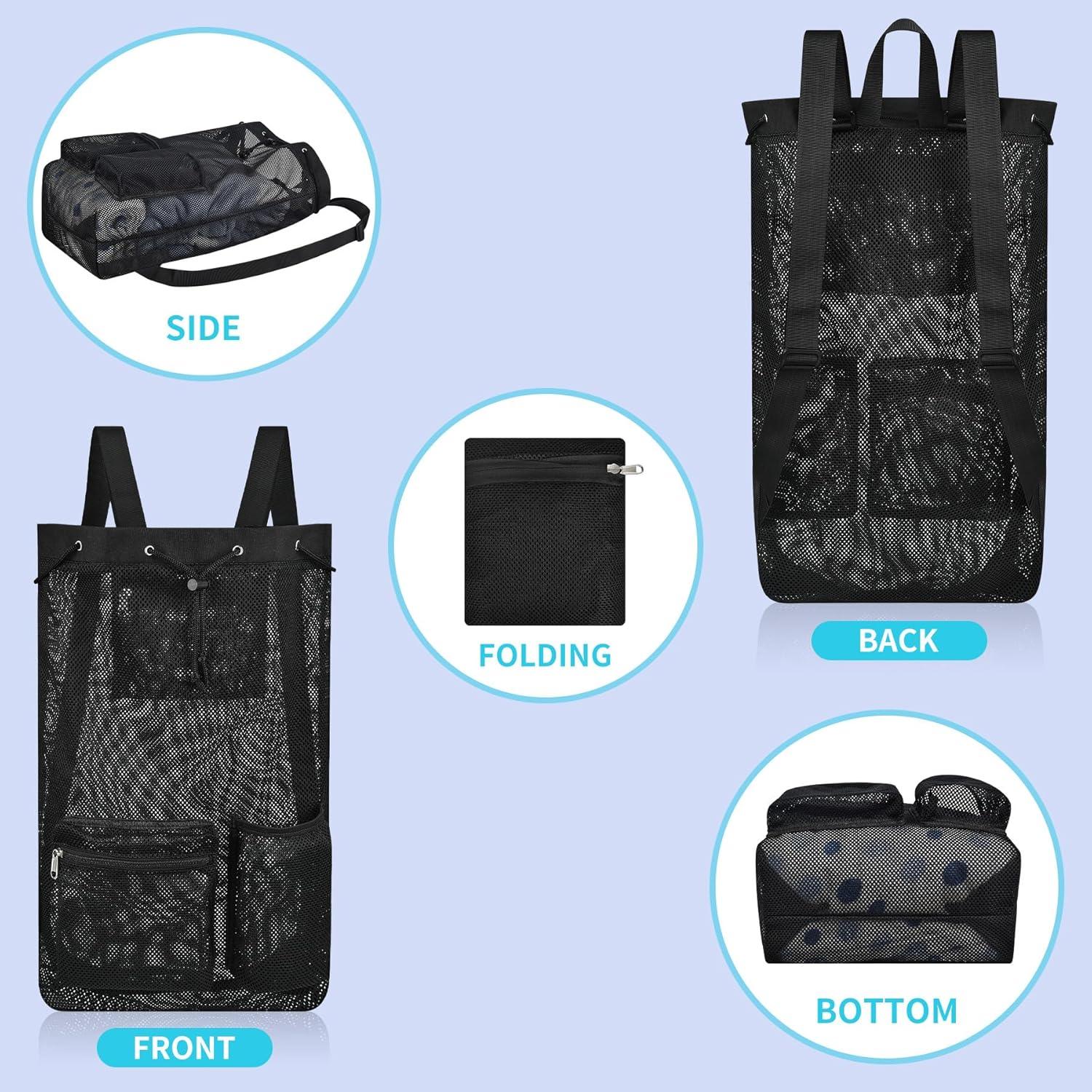 Mochila Deportiva Mildbeer Grande 23.6L Malla Negra