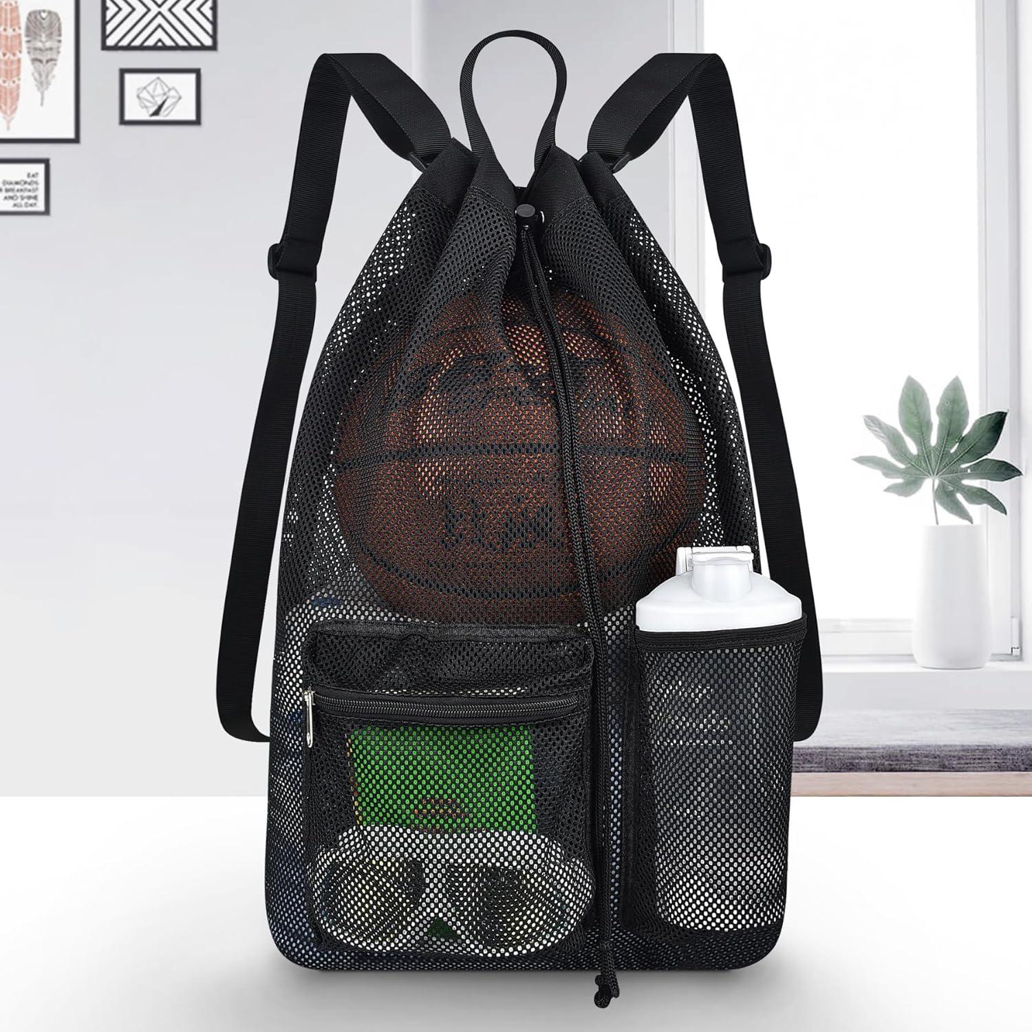 Mochila Deportiva Mildbeer Grande 23.6L Malla Negra