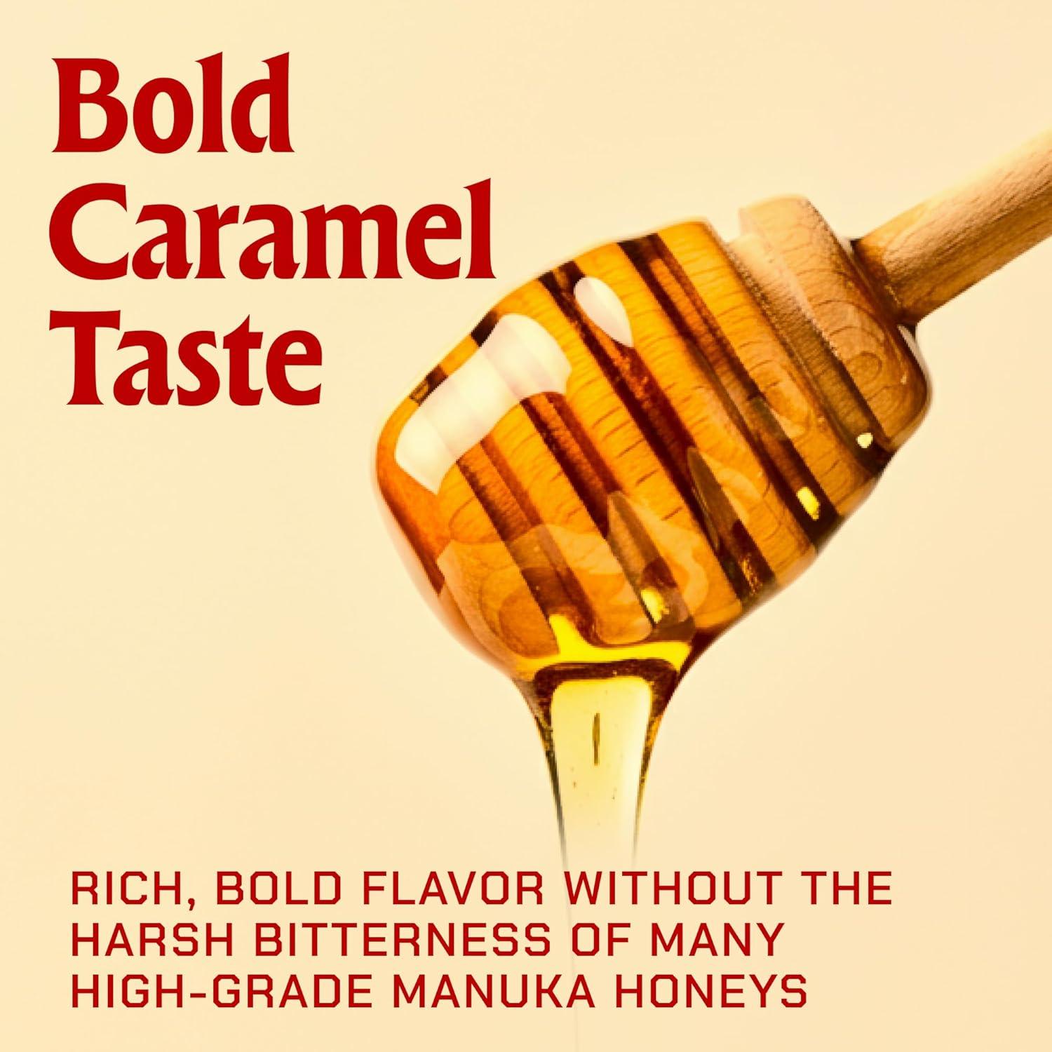 Miel de Manuka Cruda Caramanuka MGO 200+ 250g - Sin Filtrar