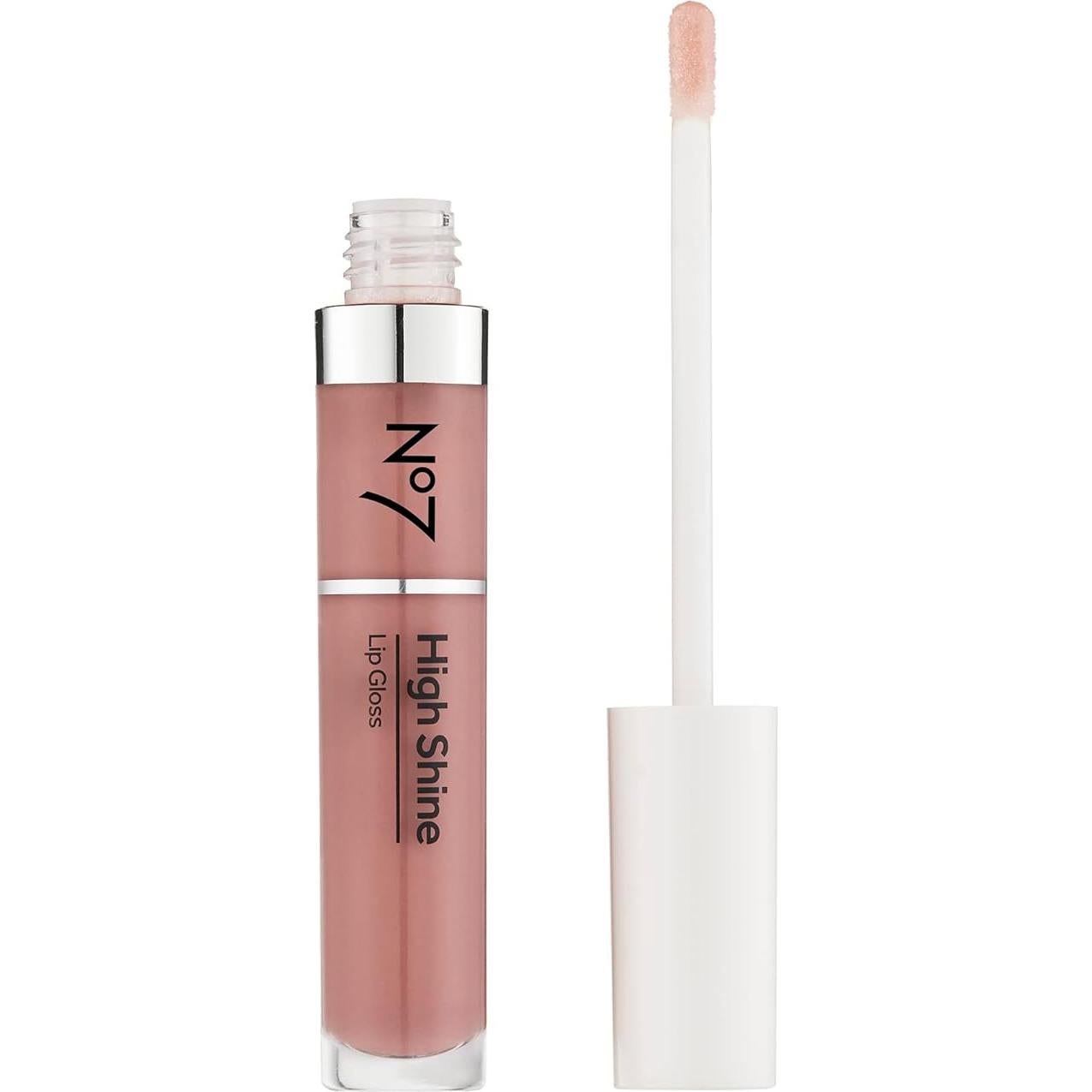 Brillo de Labios No7 Alto Brillo Rosa Desierto 8ml Hidratante