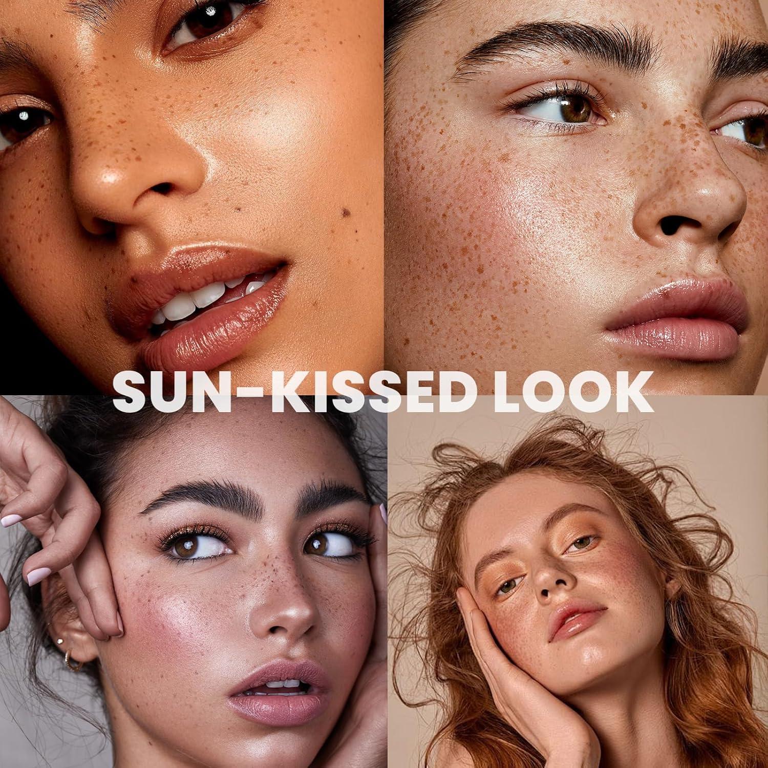 Kit 2 Bolígrafos de Pecas Liopif - 01 Marrón Claro + 02 Café Natural