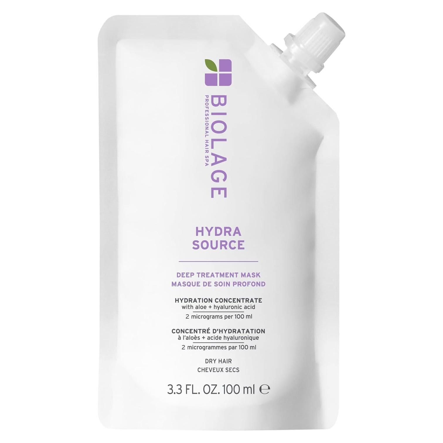 Mascarilla Hidratante Biolage Hydra Source 97.2 ml - Cabello Seco
