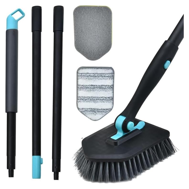 Cepillo de limpieza 3 en 1 MOSEN con mango largo ajustable