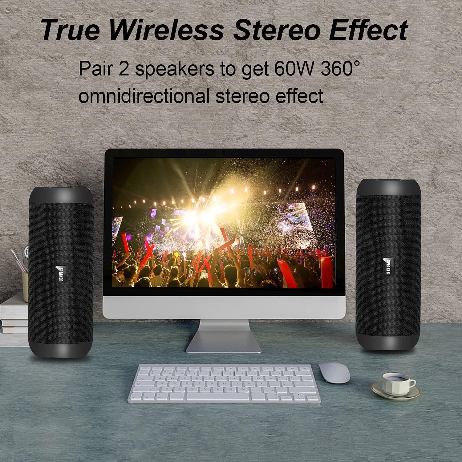 Altavoz Bluetooth Ykall M2Pro 30W IP67 Portátil 30h Reproducción