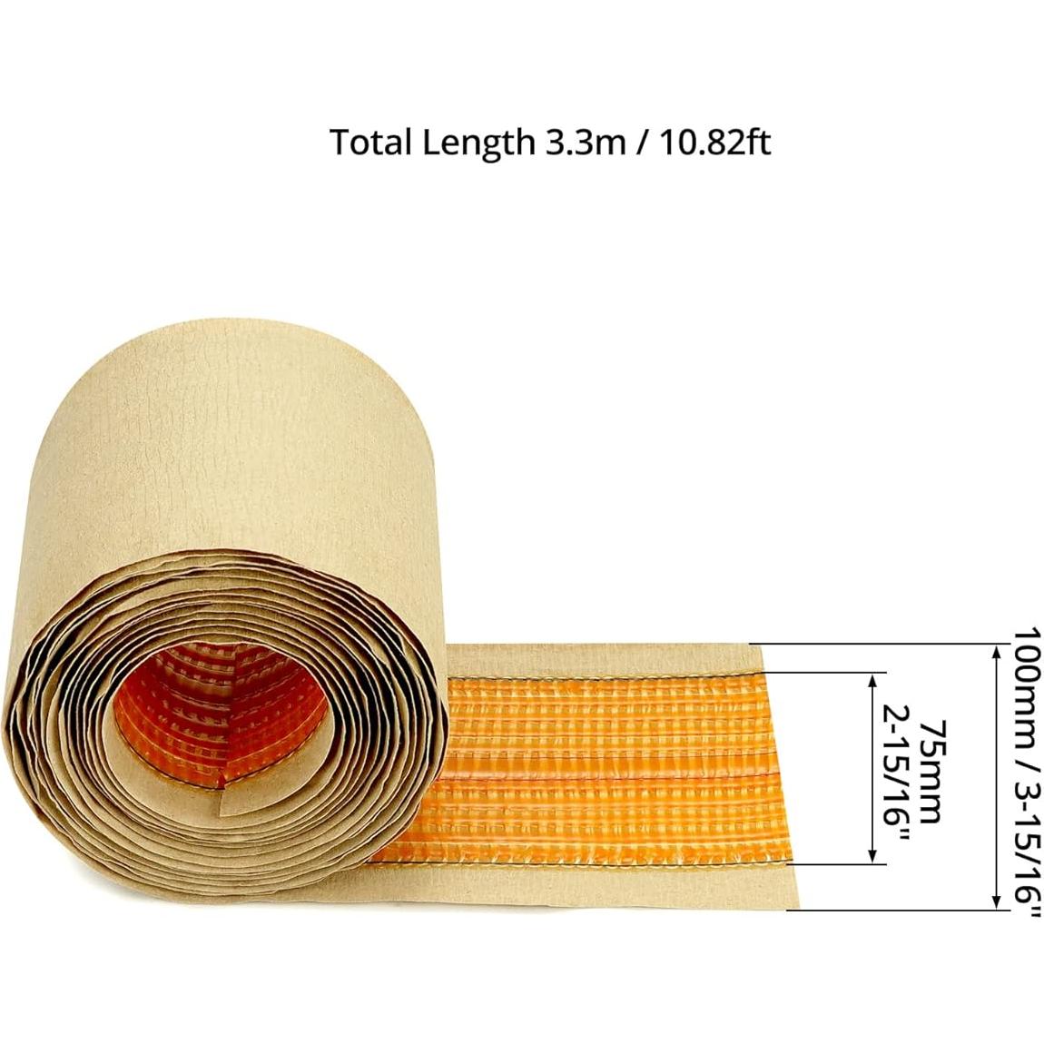 Cinta para unir alfombras QWORK 10 cm x 3 m alta adherencia