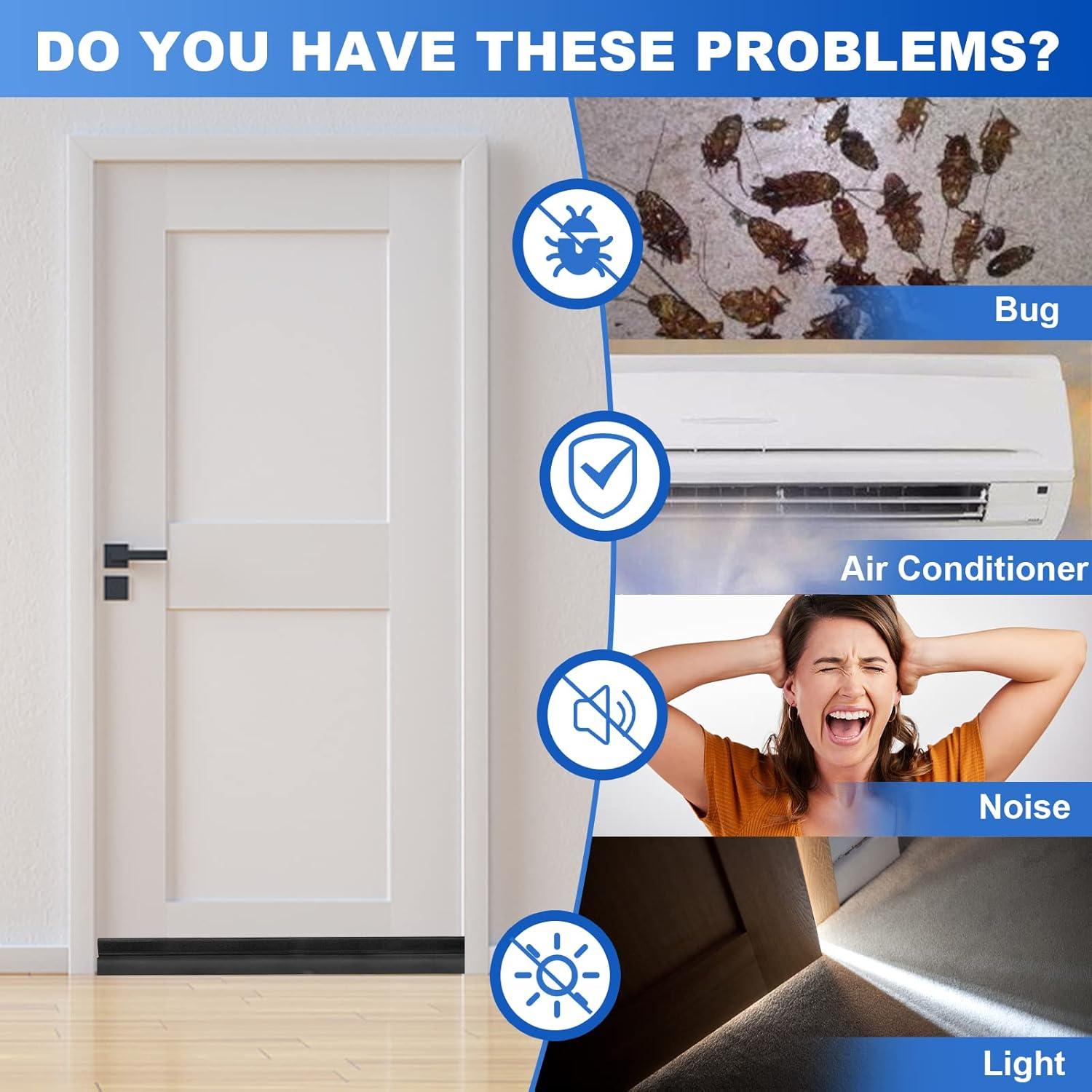 Tapón para Corrientes de Aire de Puerta GWSNIO 94 cm Ajustable