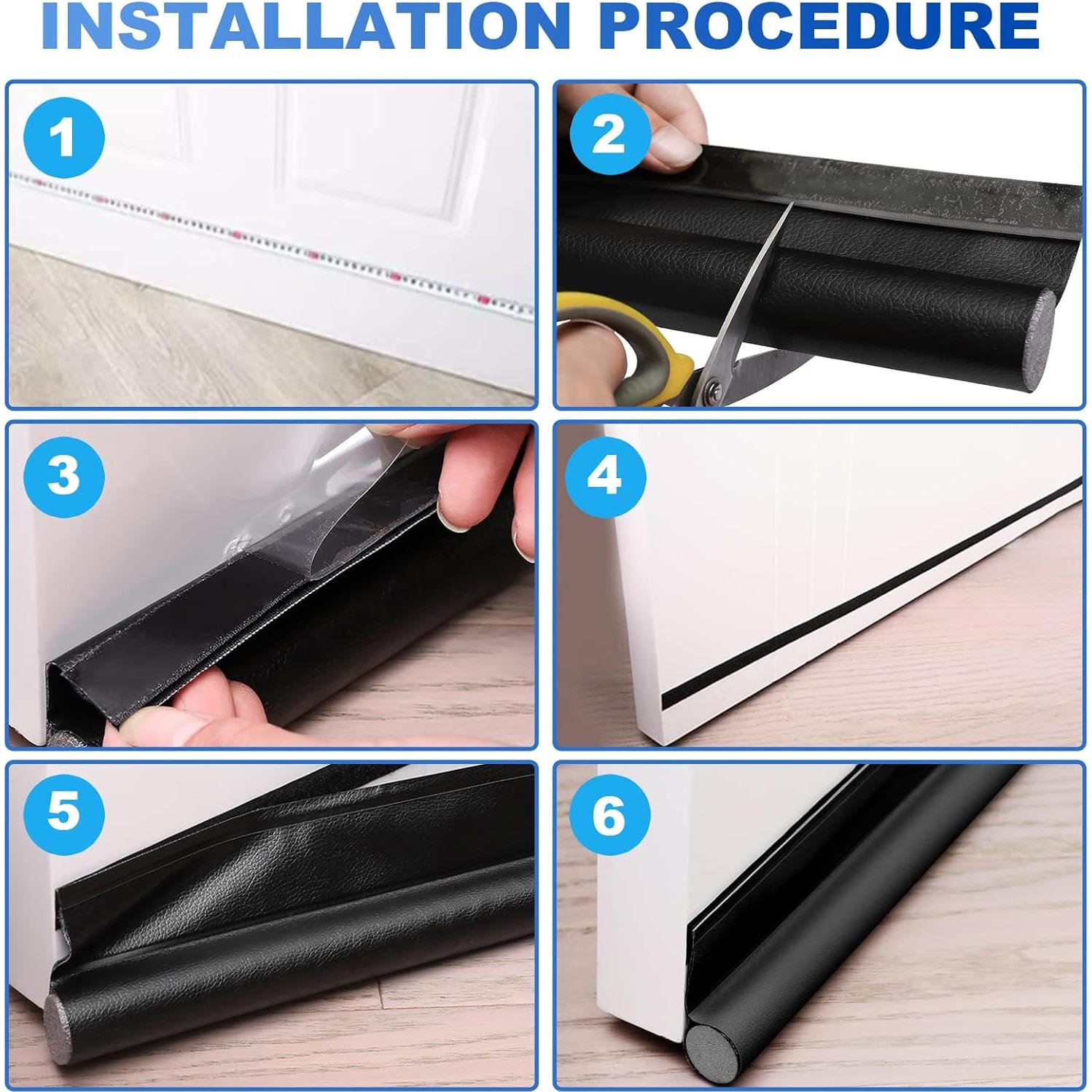 Tapón para Corrientes de Aire de Puerta GWSNIO 94 cm Ajustable