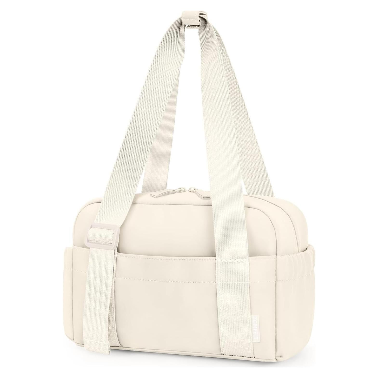 Bolsa de Almuerzo Aislada ZOMFELT Beige 7.5L para Mujeres