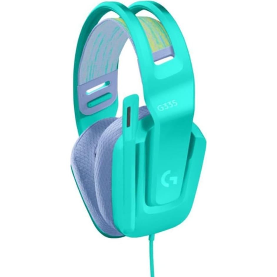 Auriculares Gaming Logitech G335 Con Cable 3.5mm - Menta