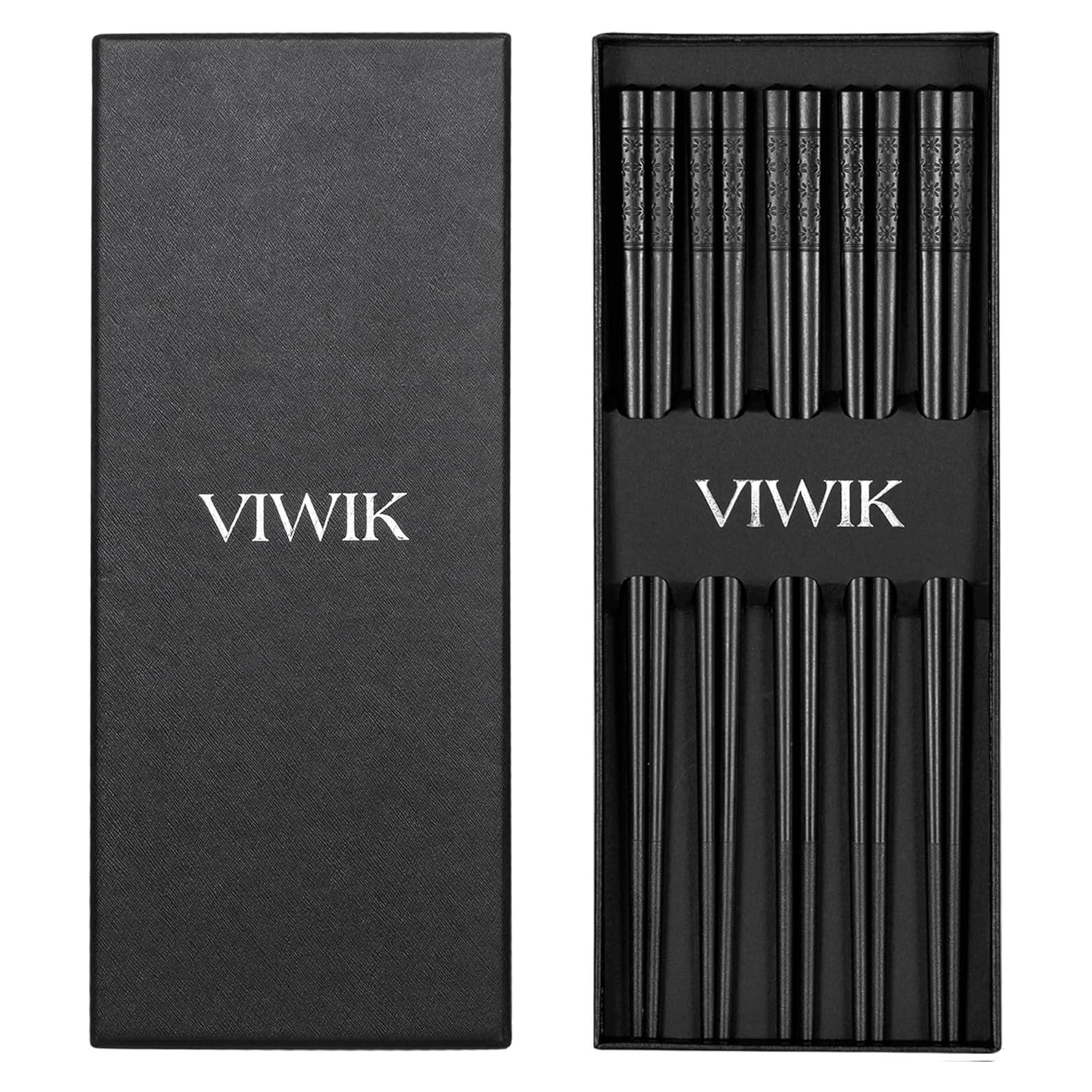 Palillos Reutilizables VIWIK 5 Pares Fibra de Vidrio 24.1 cm