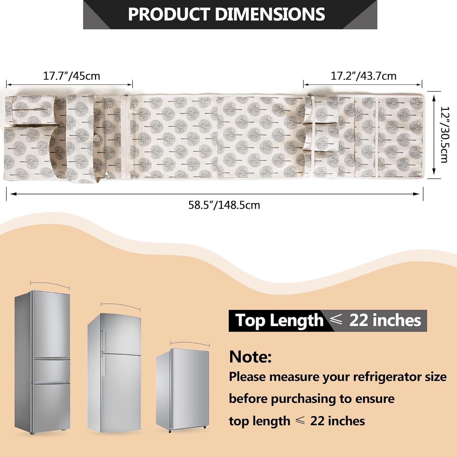 Organizador Colgante para Refrigerador Rexmica 11 Bolsillos