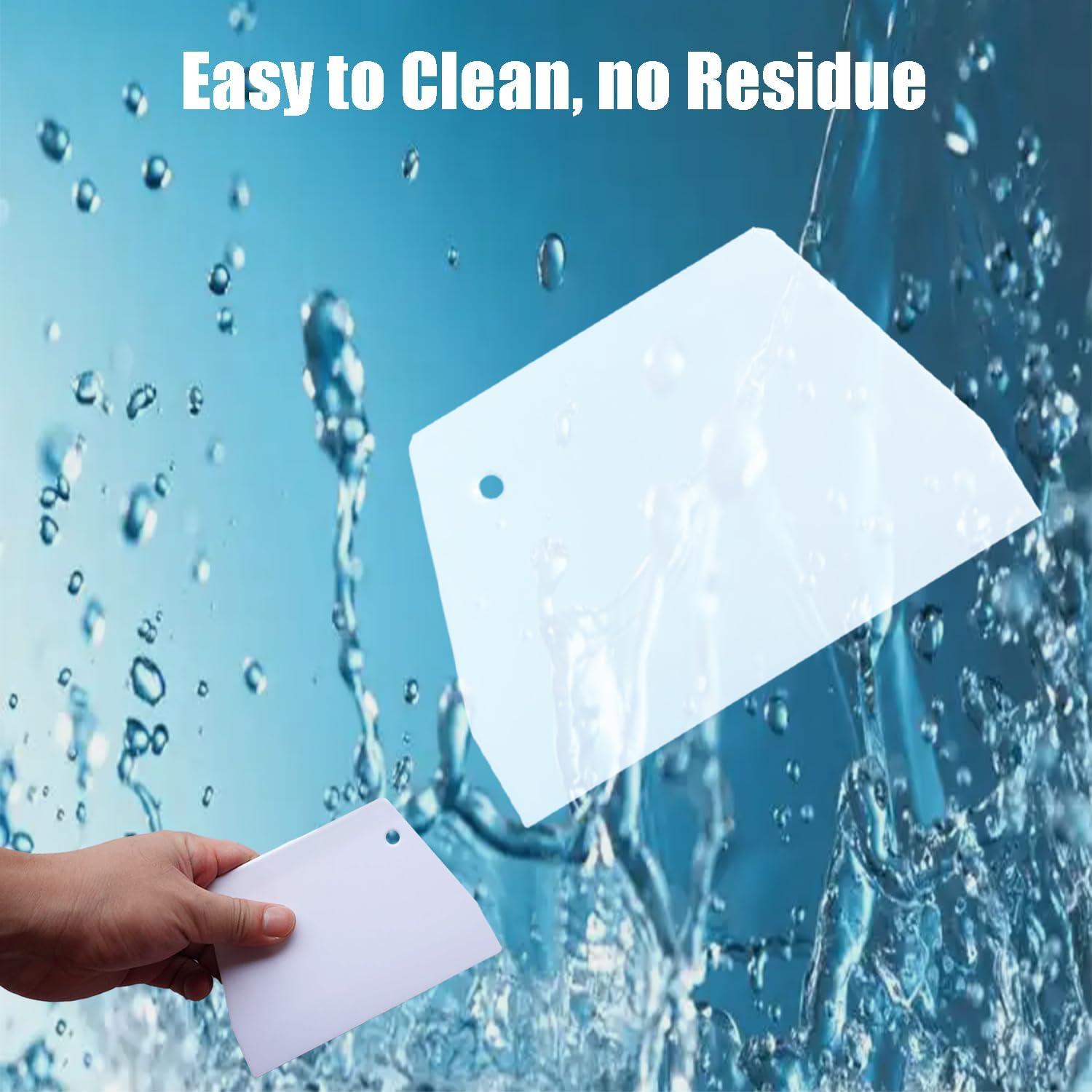 Juego de 3 Raspadores de Pastel CADEVED - Alisadores de Plástico