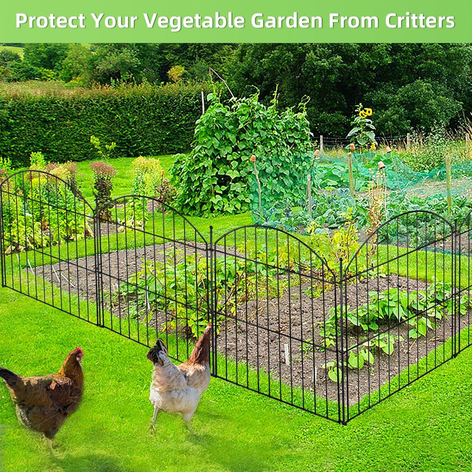 Valla Decorativa de Jardín Thrivinest 5 Paneles 61cm x 3.05m