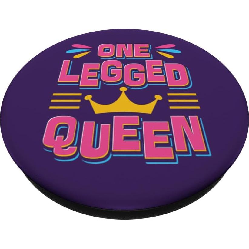 PopSockets Adhesivo PopGrip Humor Amputado Pierna Divertido