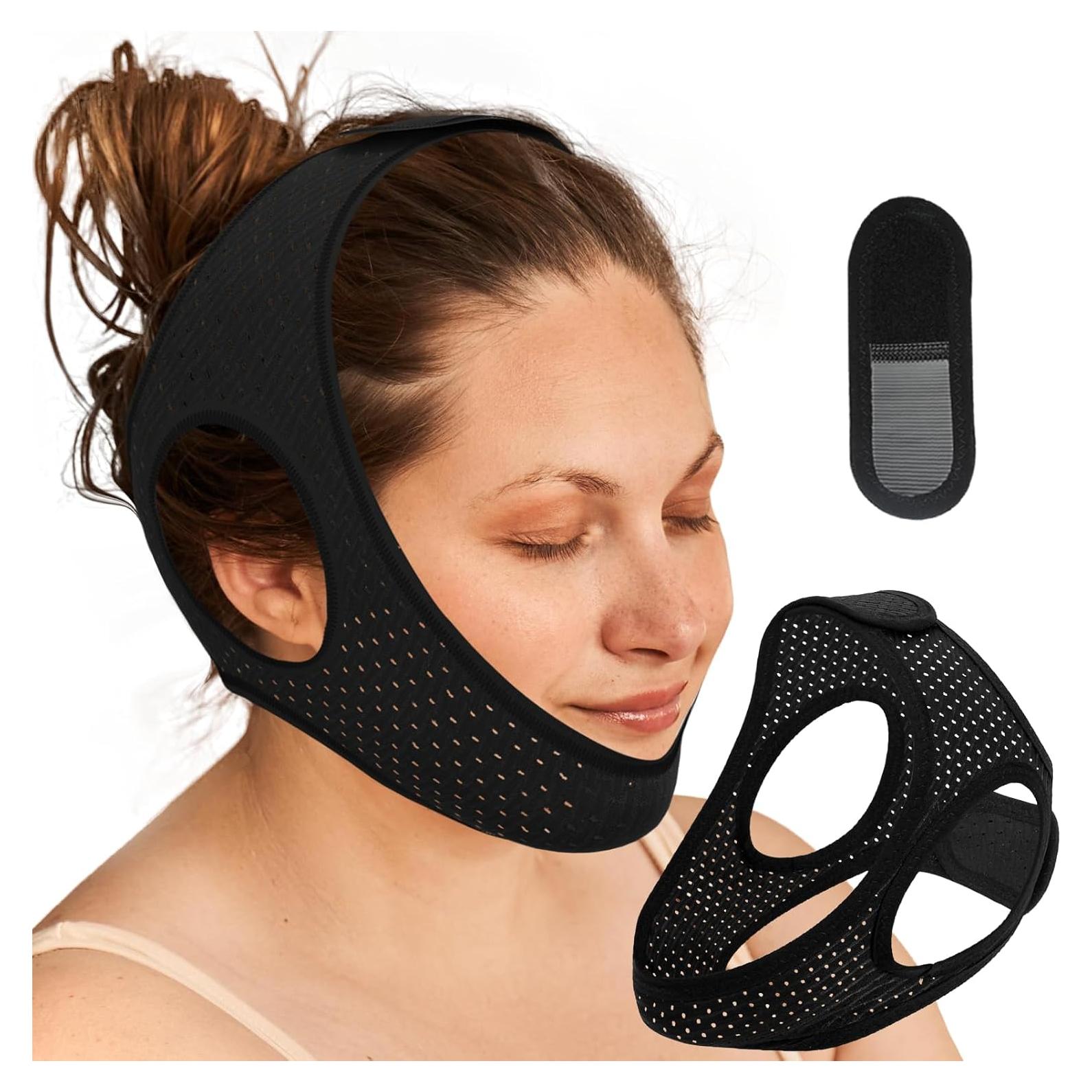 Correa para la Barbilla Antisnoring Aikaplus 53cm Transpirable