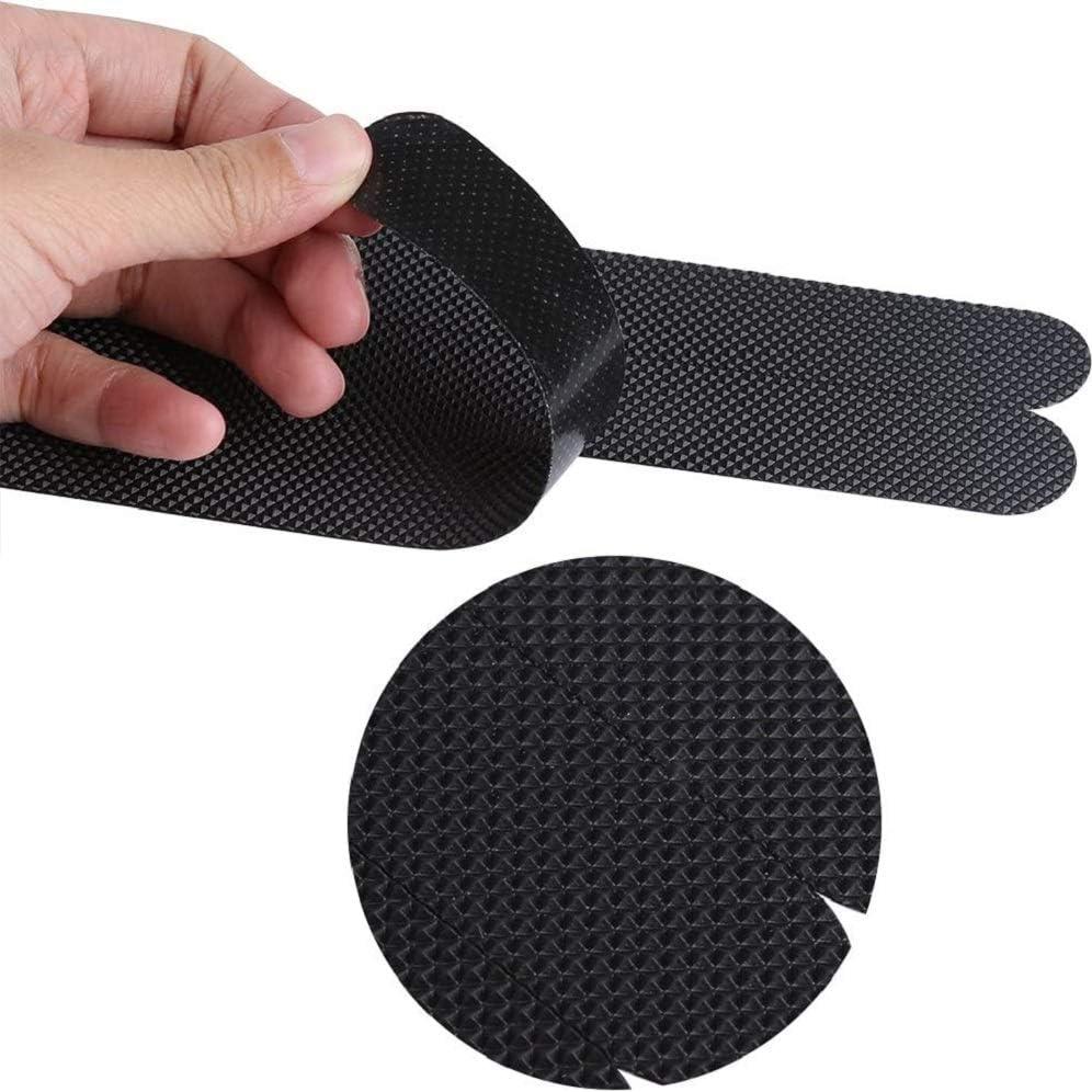 Tiras Antideslizantes Kyerivs 24 Pcs 20.32x2.03 cm Negro