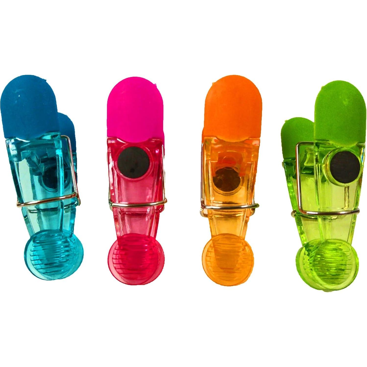 Juego de 24 Clips Magnéticos Coloridos Black Duck - 7.62 cm