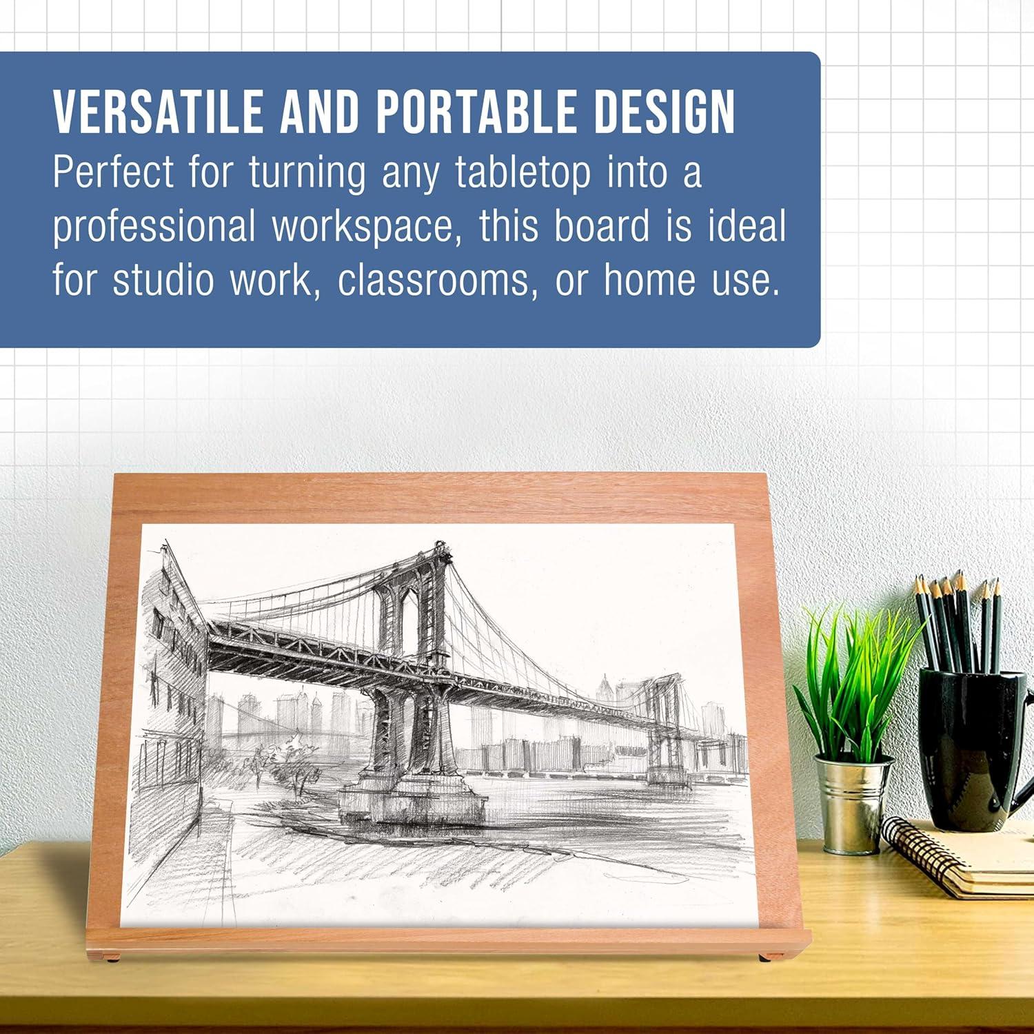 Tablero de Dibujo Ajustable Suministro de Arte USA DB-702 A2