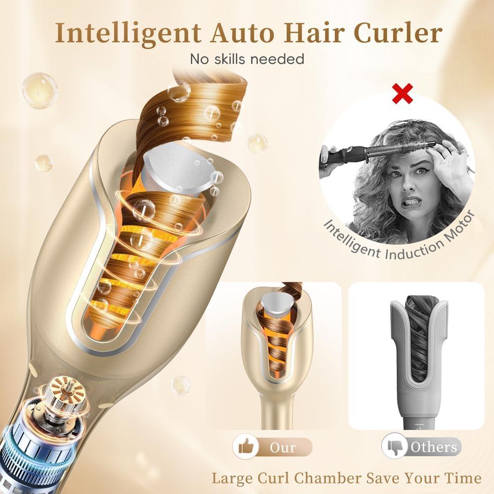 Rizador de Cabello Automático MIMIyasha BC02 4 Temperaturas