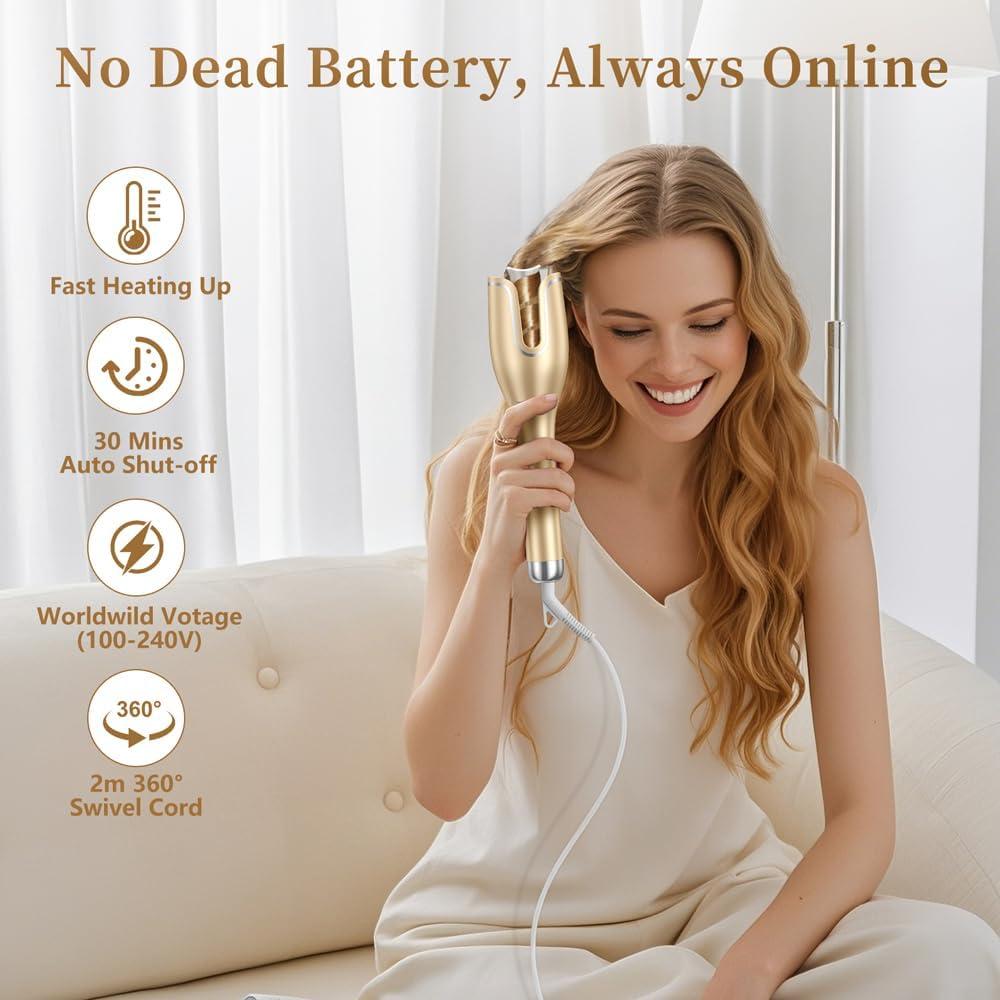 Rizador de Cabello Automático MIMIyasha BC02 4 Temperaturas