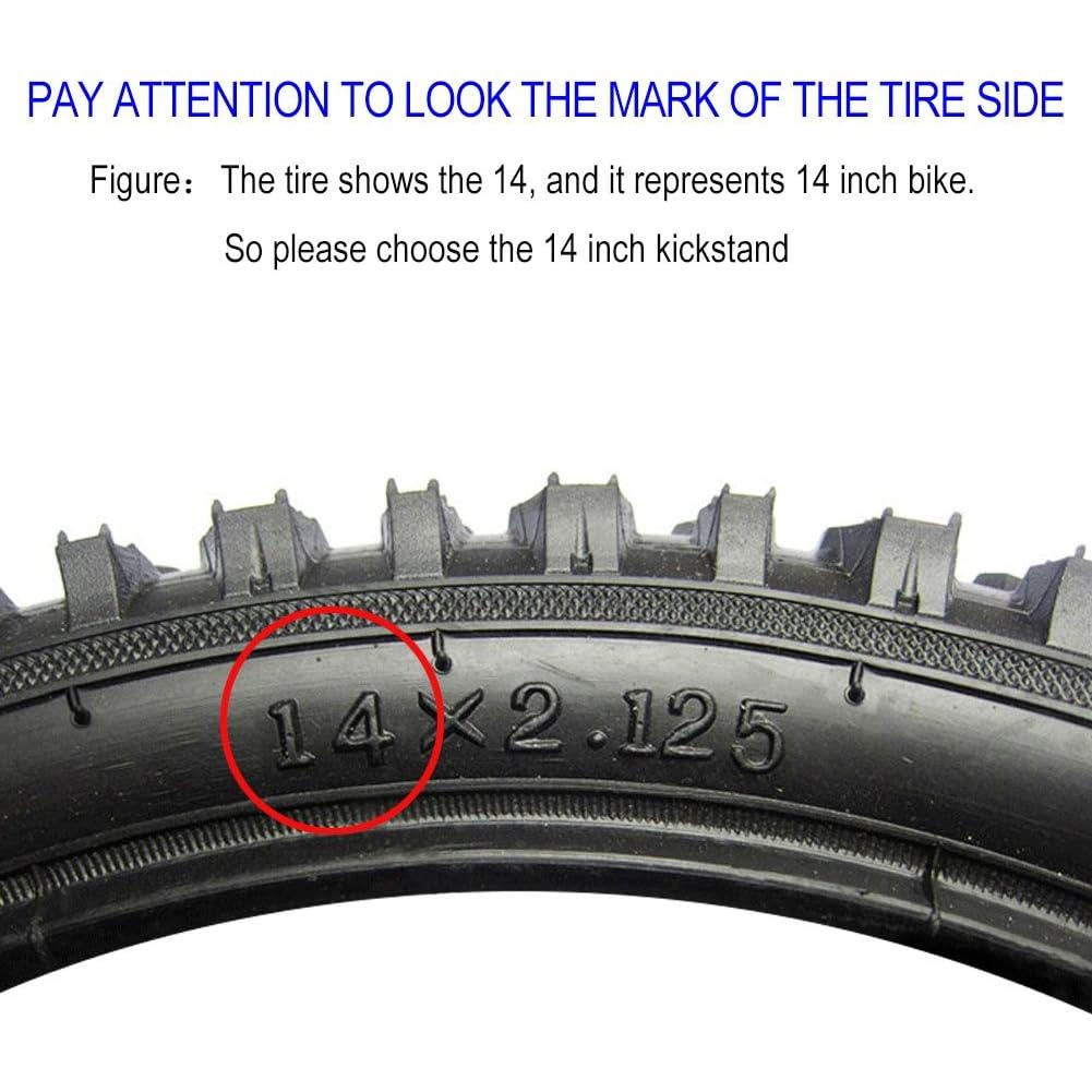 Soporte de Bicicleta USONG Ajustable para Niños 14" (35.56 cm)