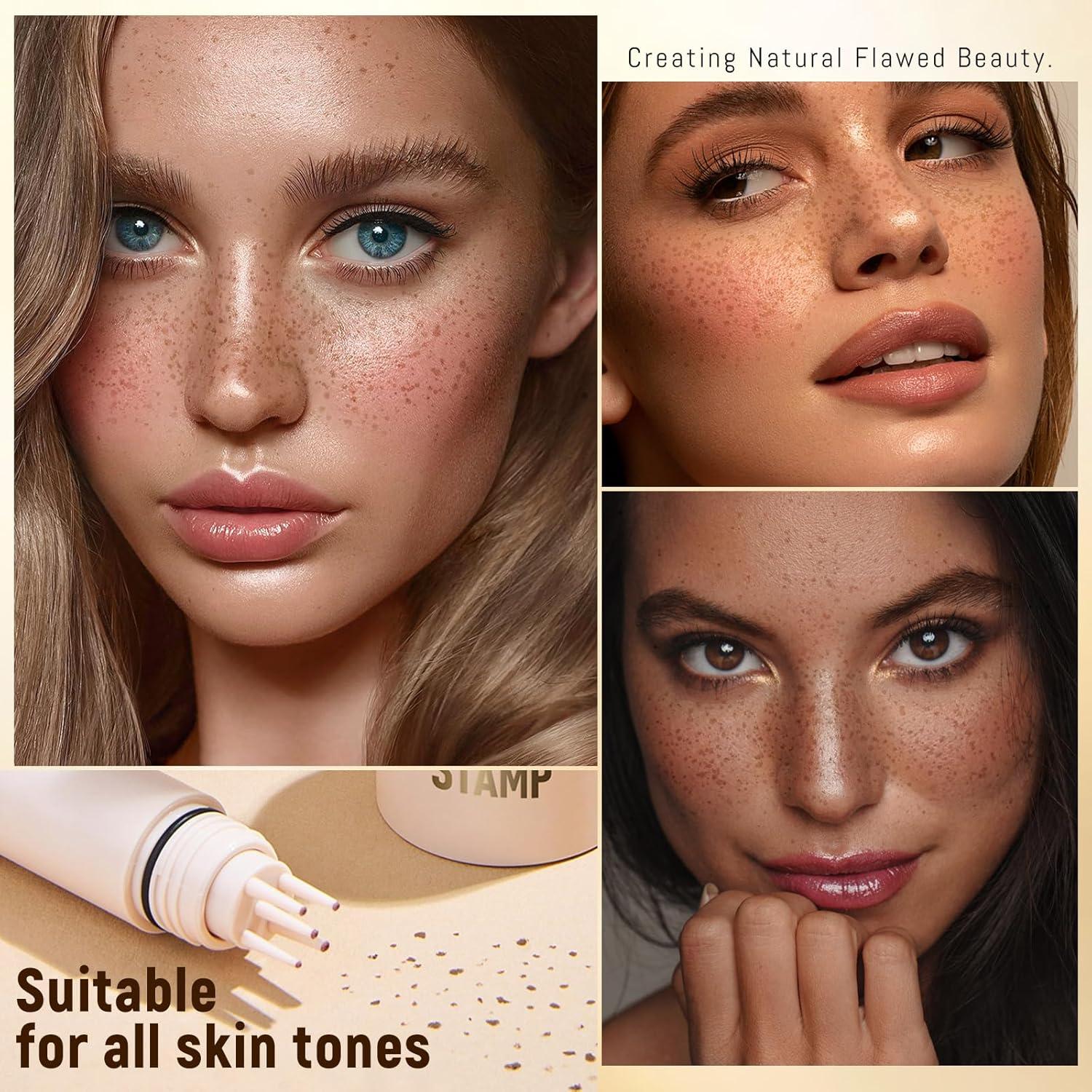 Set de 3 Bolígrafos Sello de Pecas Falsas - Maquillaje Natural