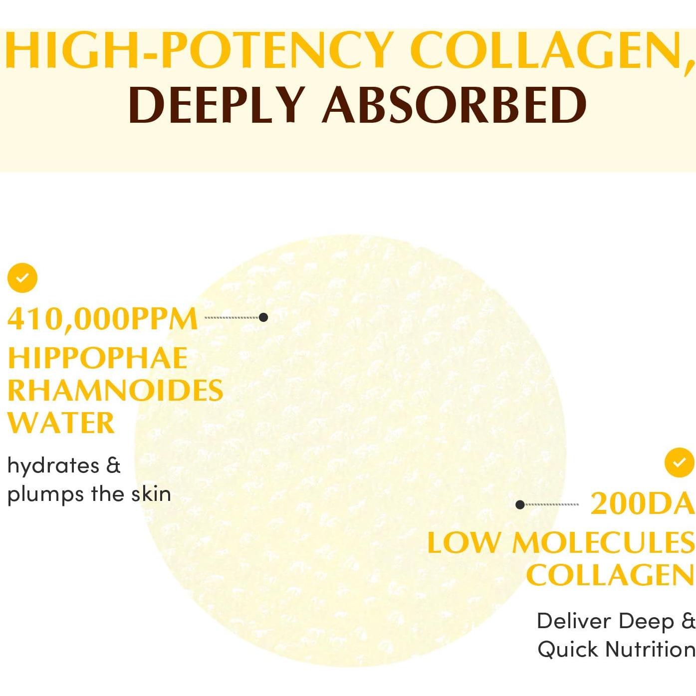 Gel Tonificante de Colágeno Glow Up - 60 Almohadillas 140ml