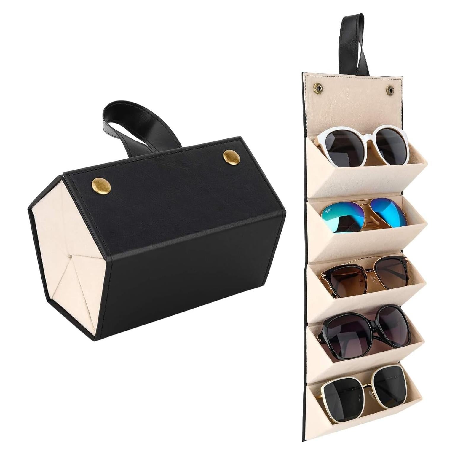 Organizador de Gafas de Sol Storescent 5 Ranuras Plegable
